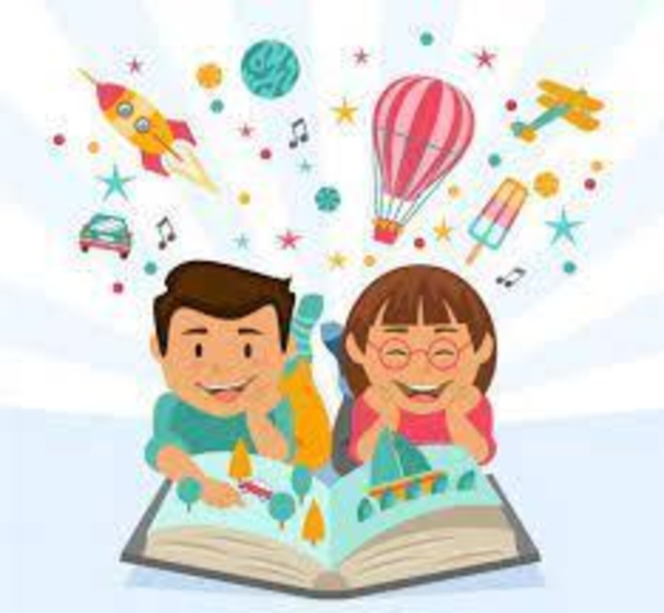 Armadio delle storie a colori lettura animata
