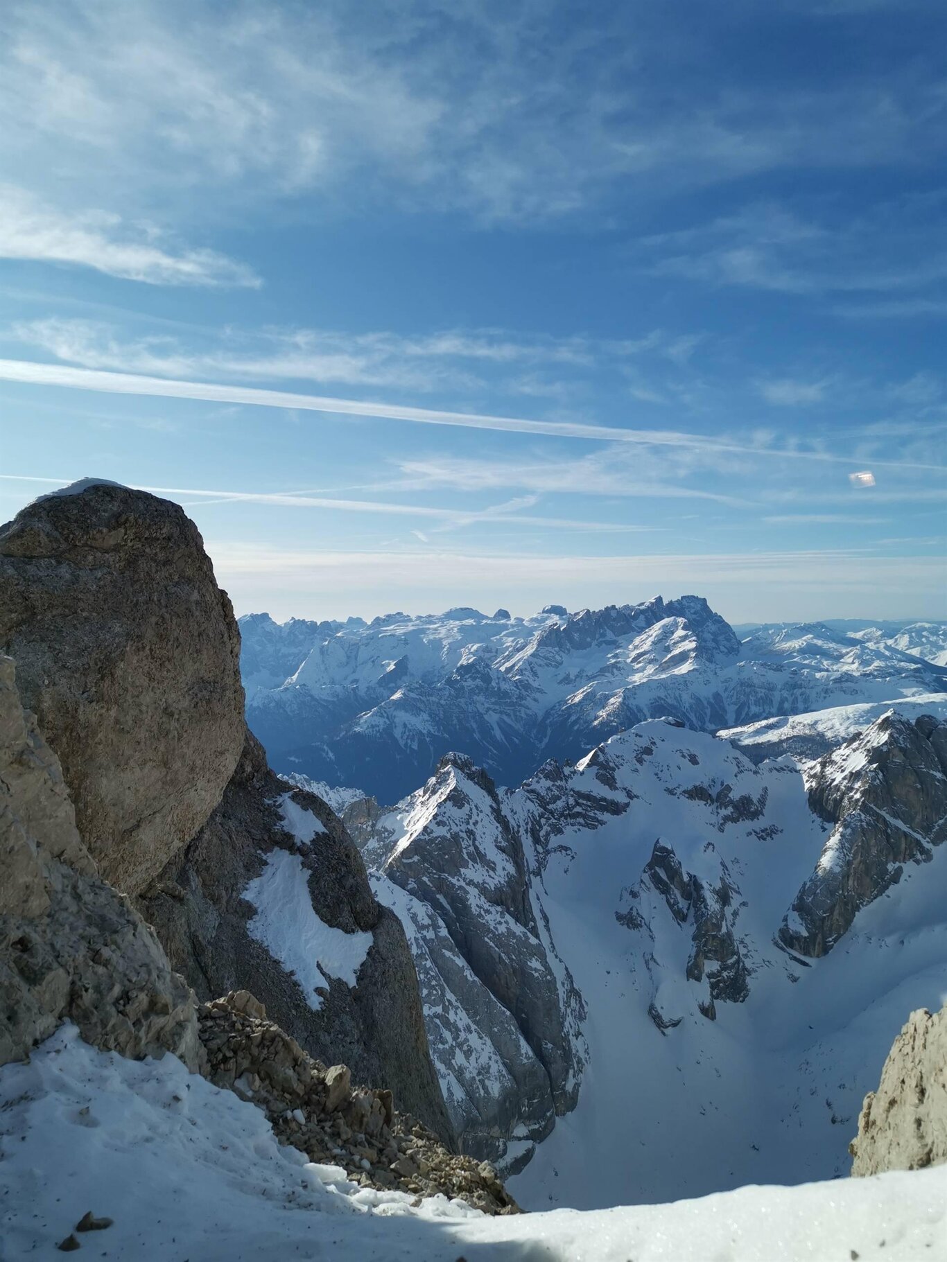 Panorama dalla Marmolada