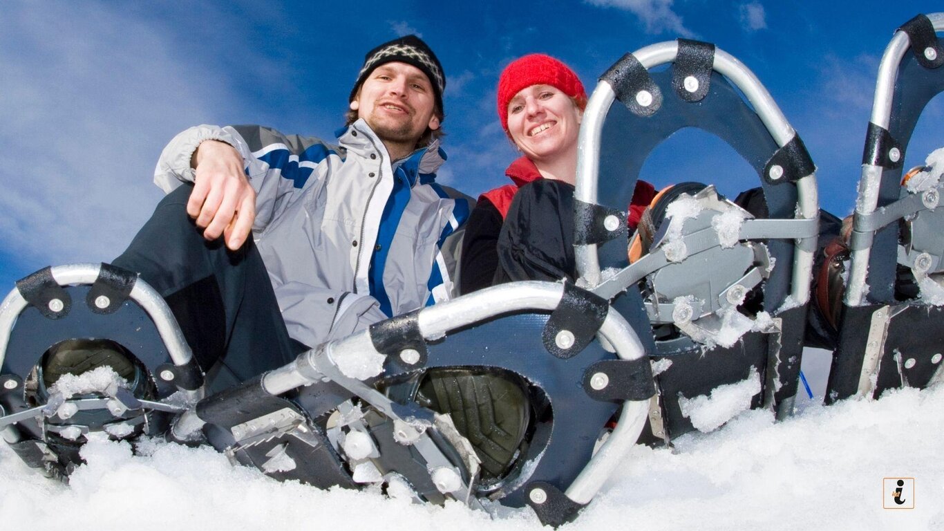 Ragazzi con le ciaspole