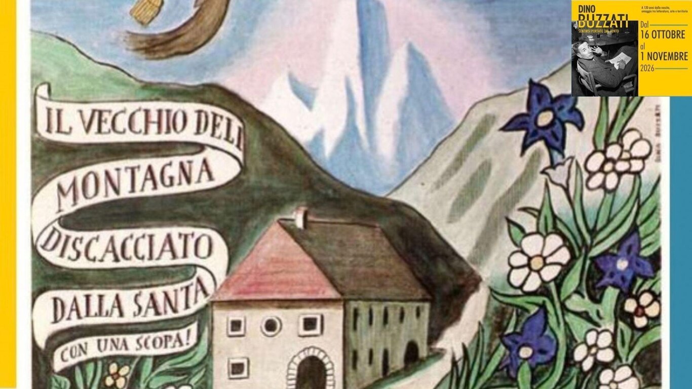 Dino Buzzati: feeling carried by the wind