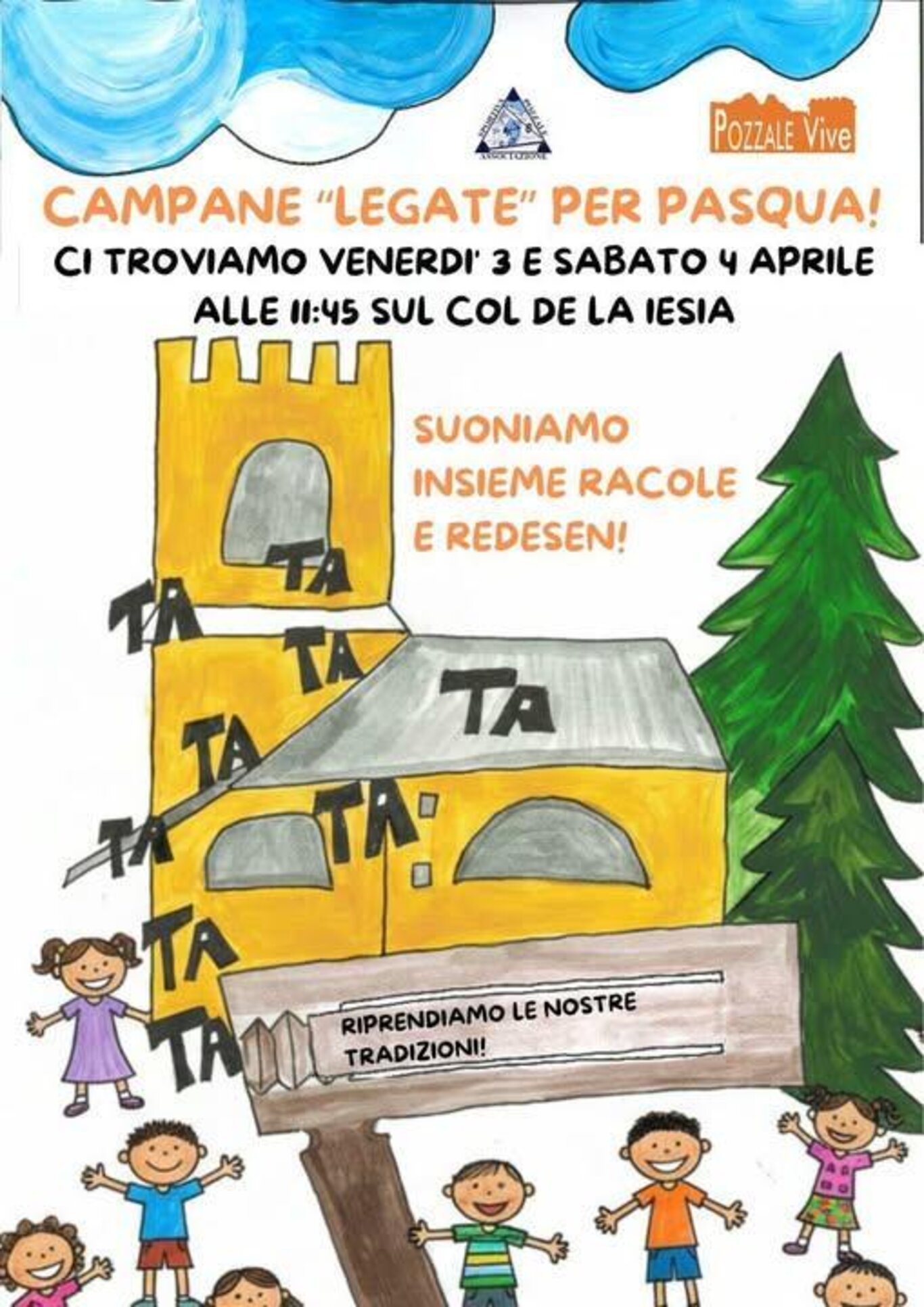 Campane "legate" per Pasqua