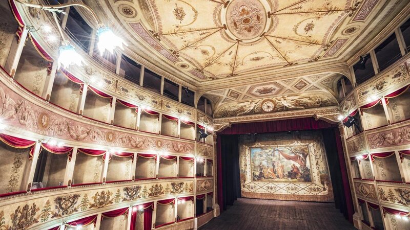 Interno teatro della Sena
