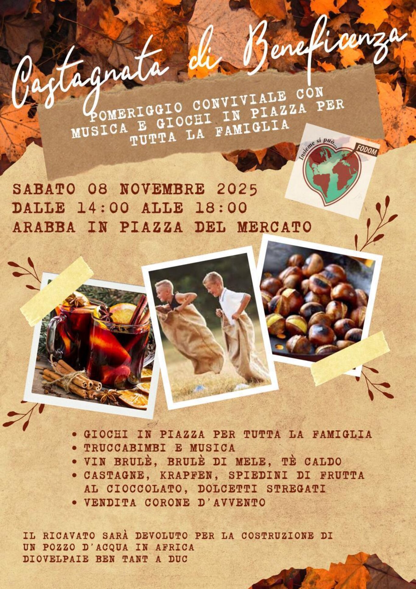 Locandina Evento Insieme si Può