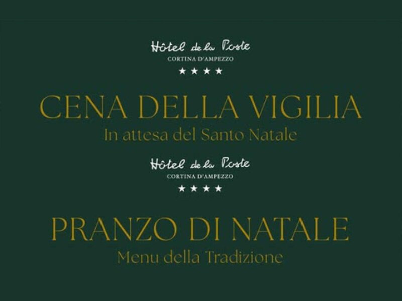 Cena della Vigilia & Pranzo di Natale