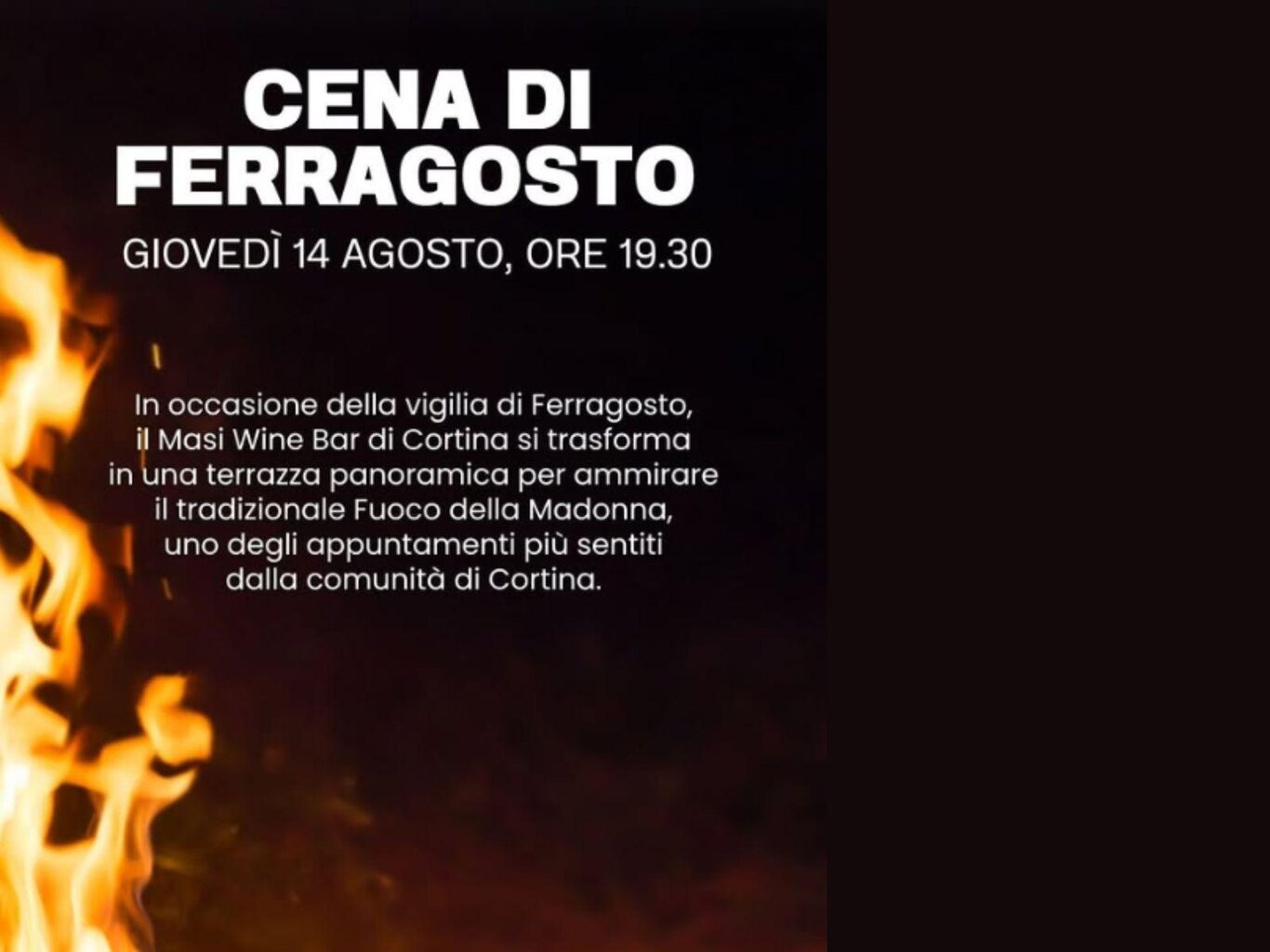 Cena di Ferragosto Cena di Ferragosto