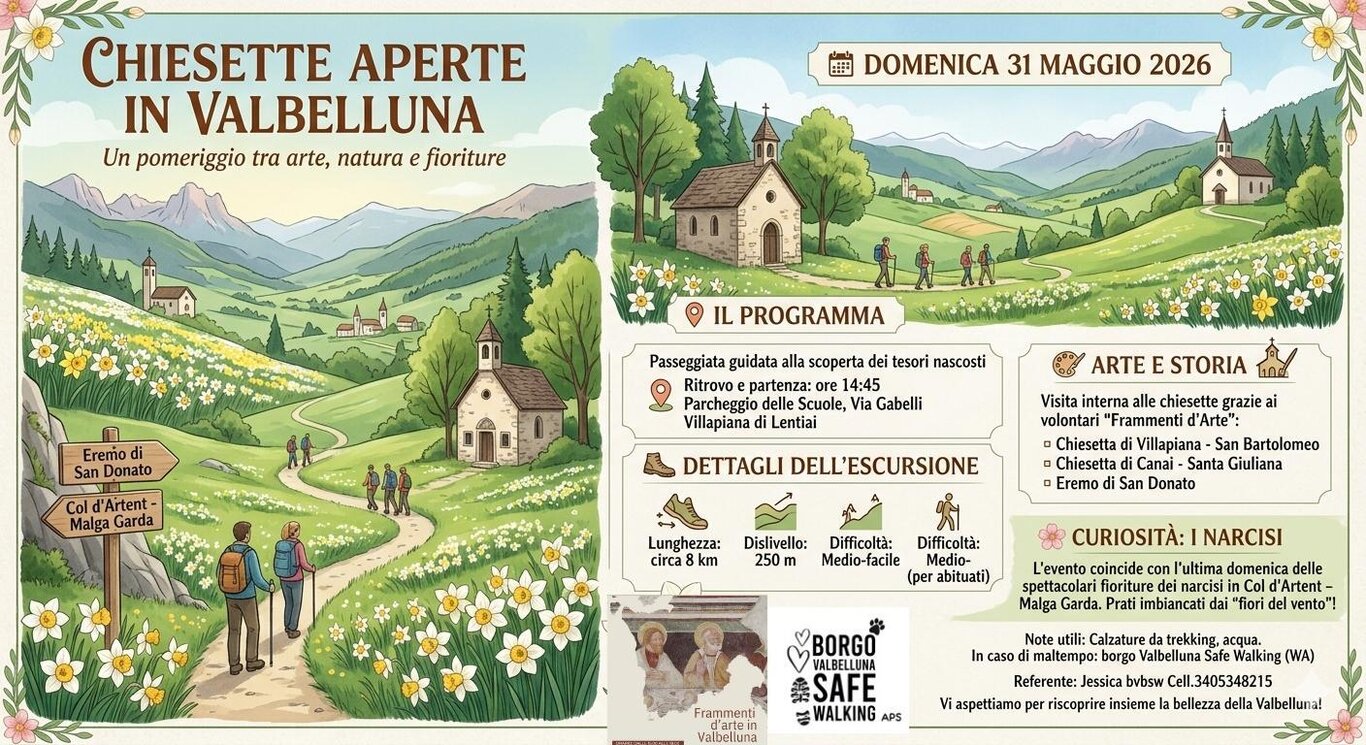 Chiesette aperte in Valbelluna