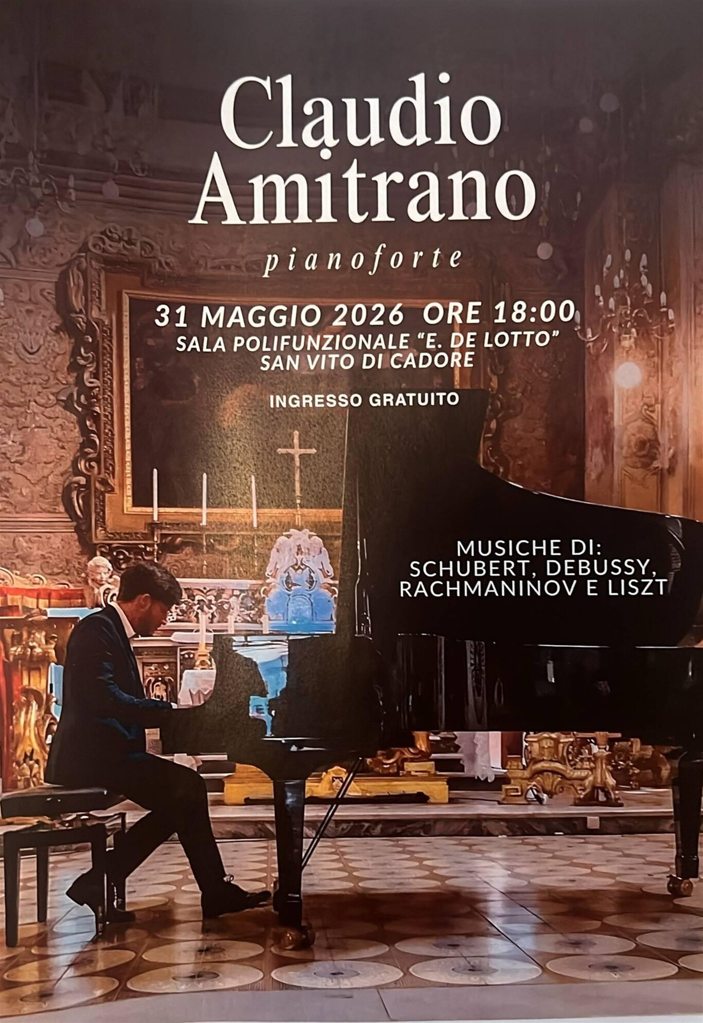 Claudio Amitrano pianoforte