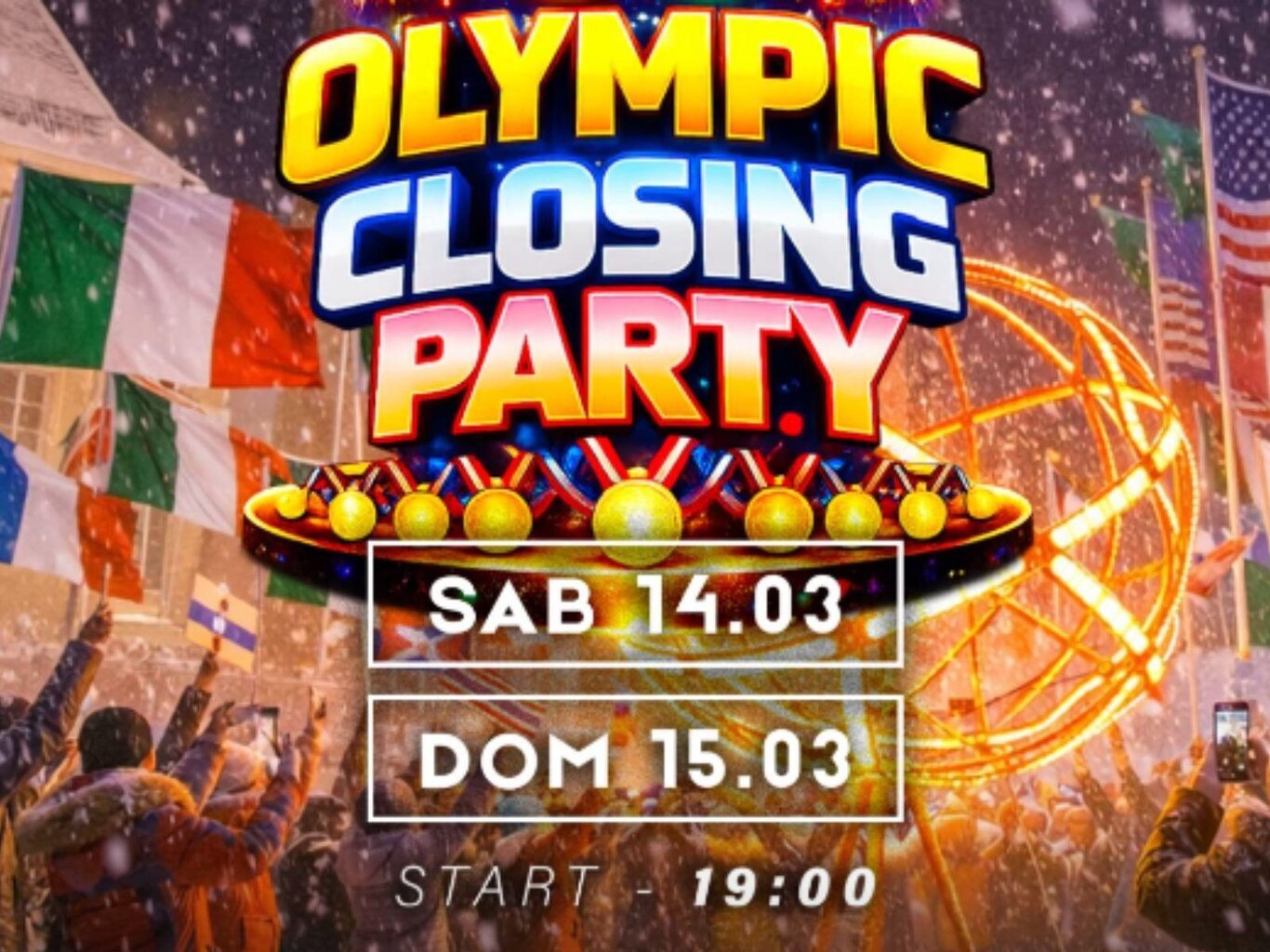 Closing Olympic Party – Cortina Celebrates