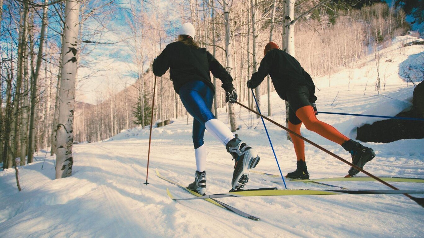 sci di fondo vintage