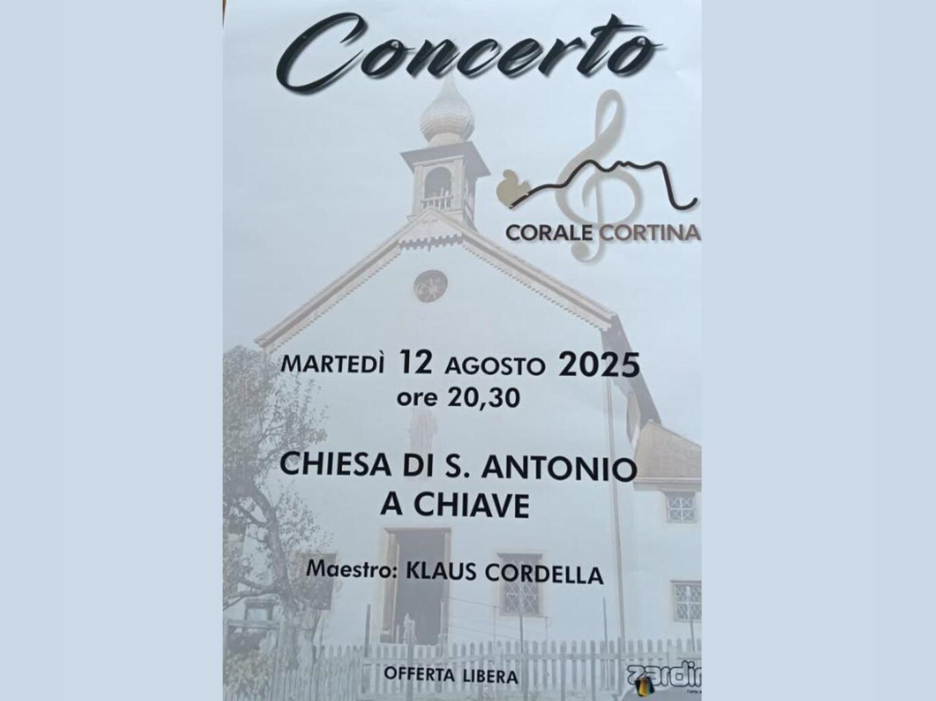 Concerto Corale Cortina Concerto Corale Cortina