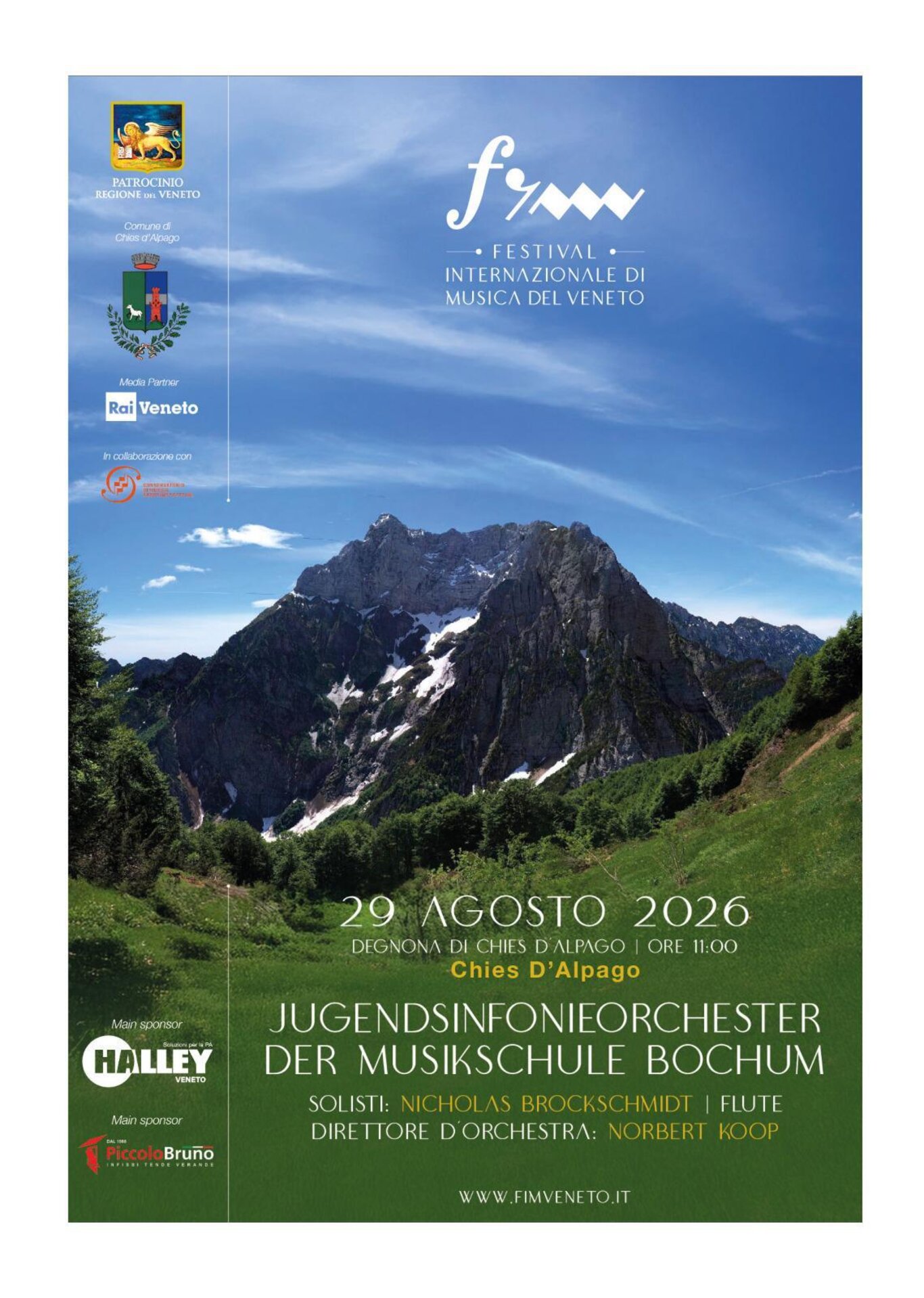 Concerto dell'orchestra sinfonica giovanile di Bochum