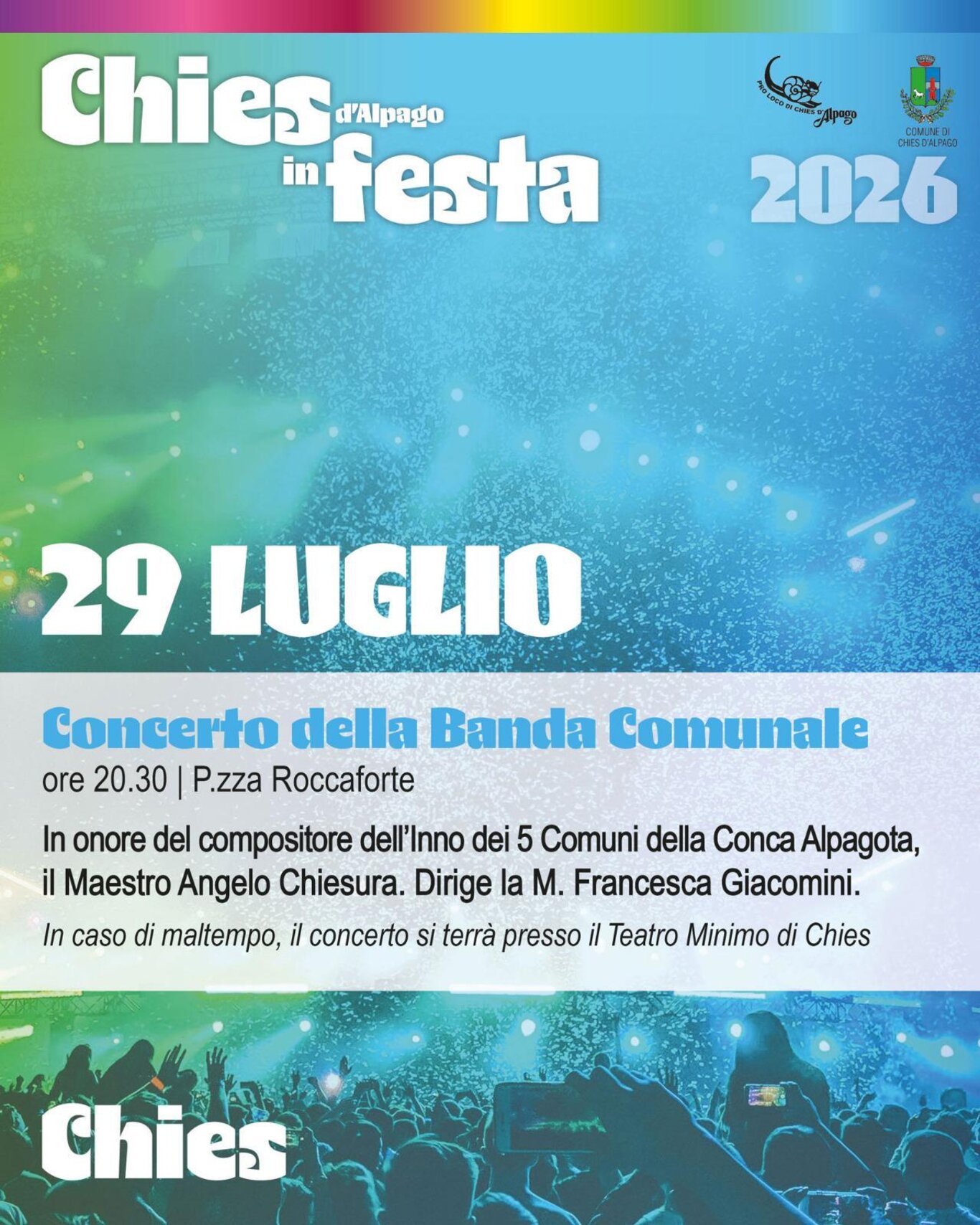 Concerto della banda comunale di Chies d'Alpago