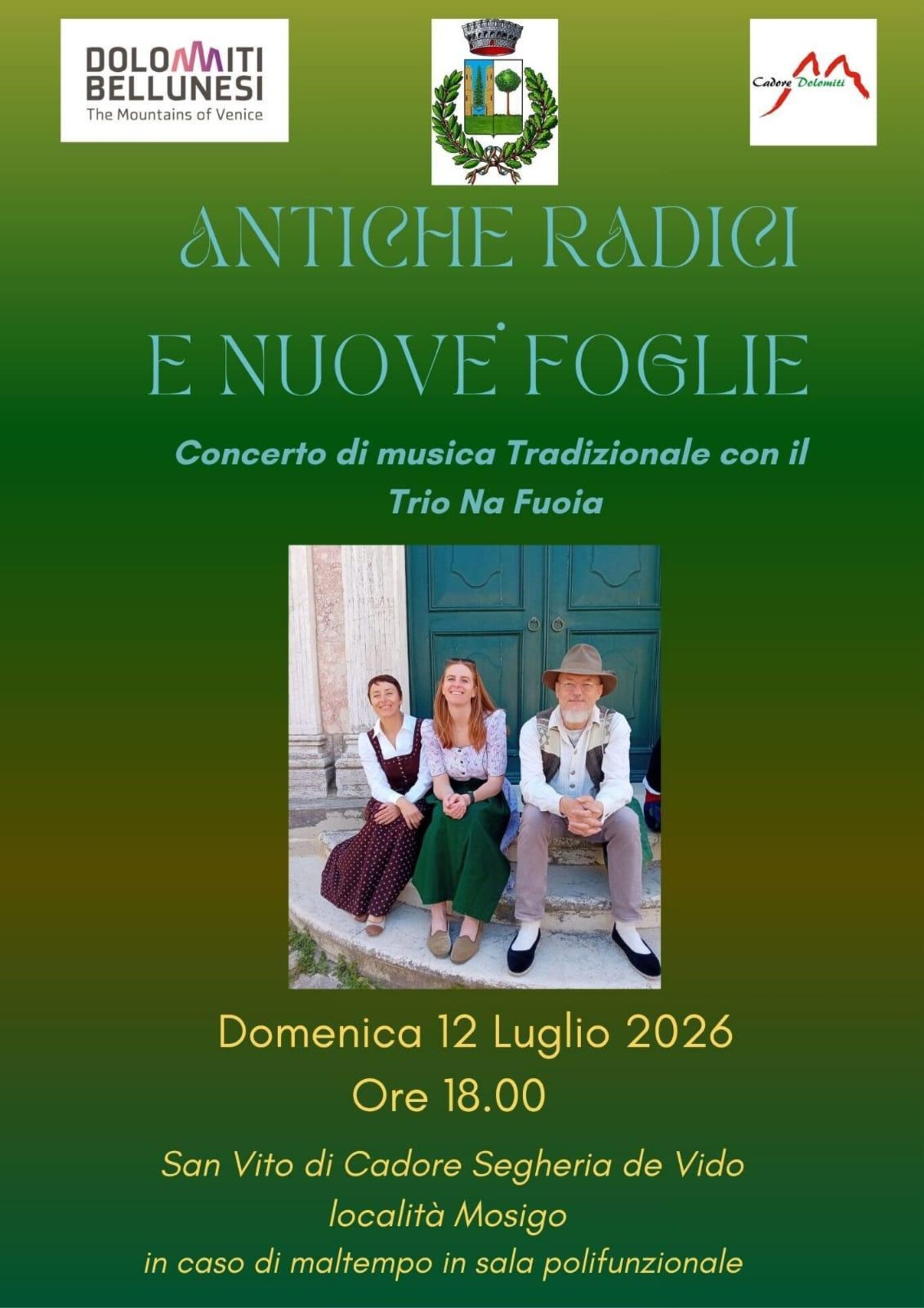 Concerto musica tradizionale "Antiche radici e nuove foglie"