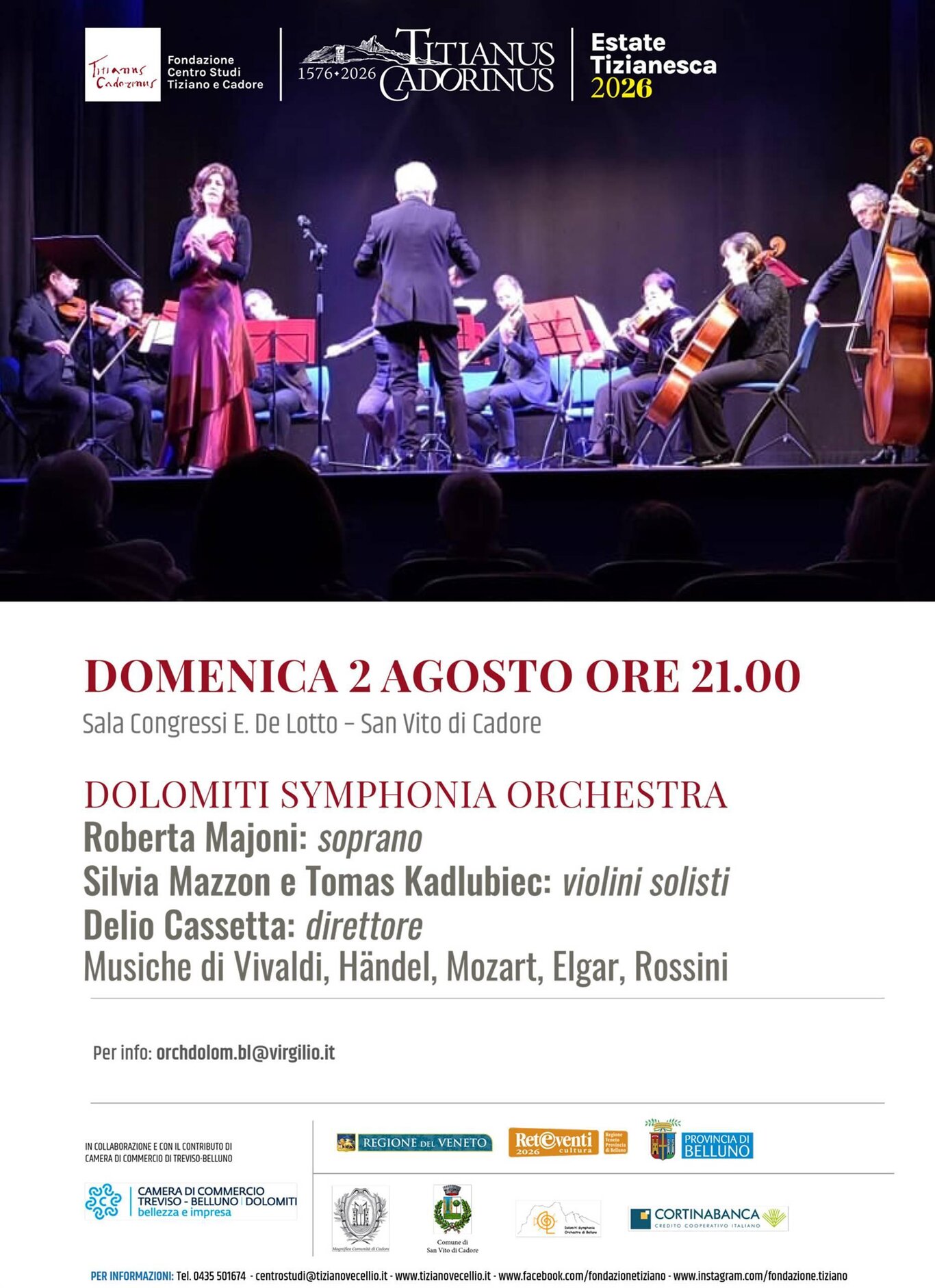 Concerto per orchestra, soprano solista, violini solisti