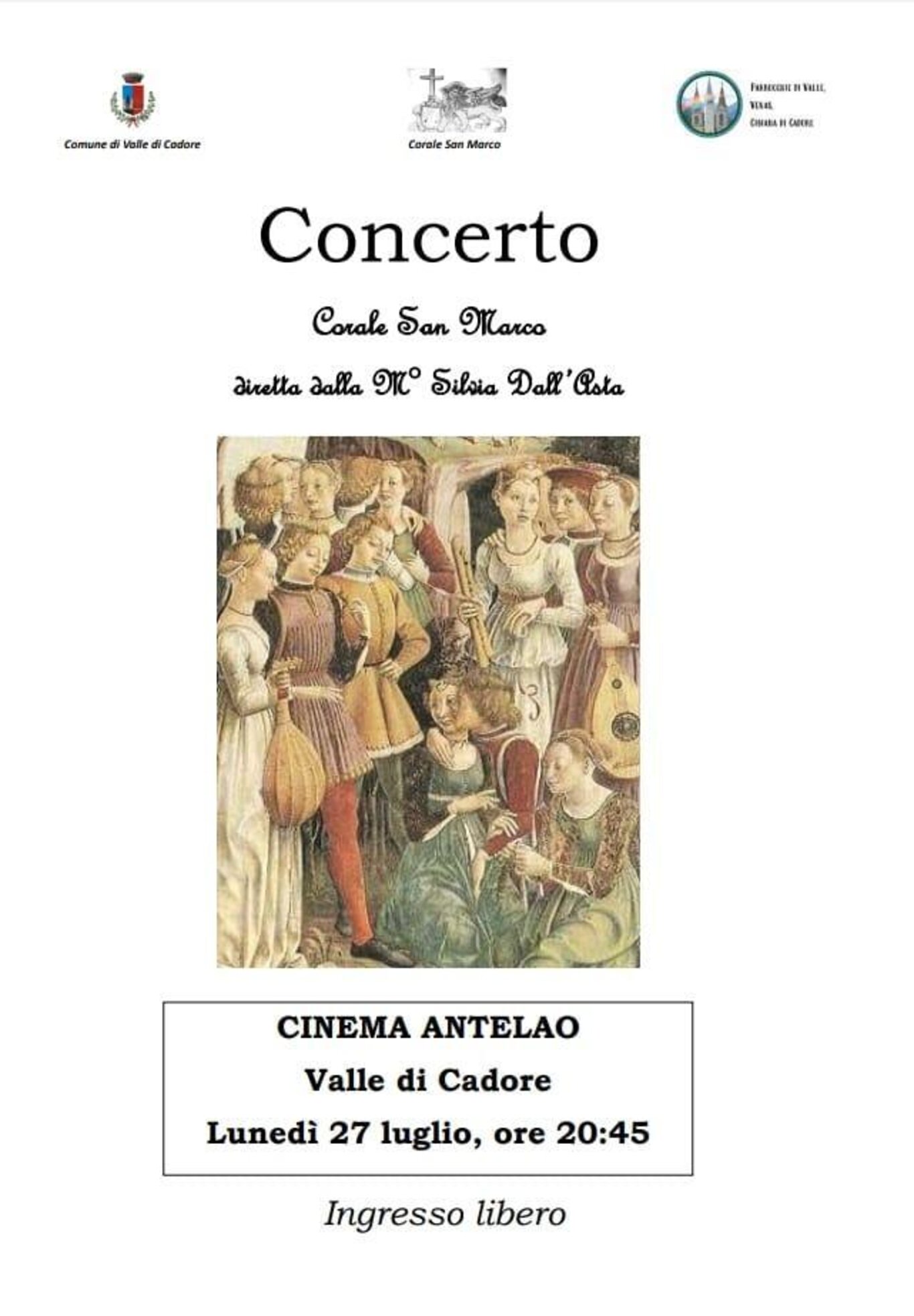 Concerto rinascimentale Corale San Marco