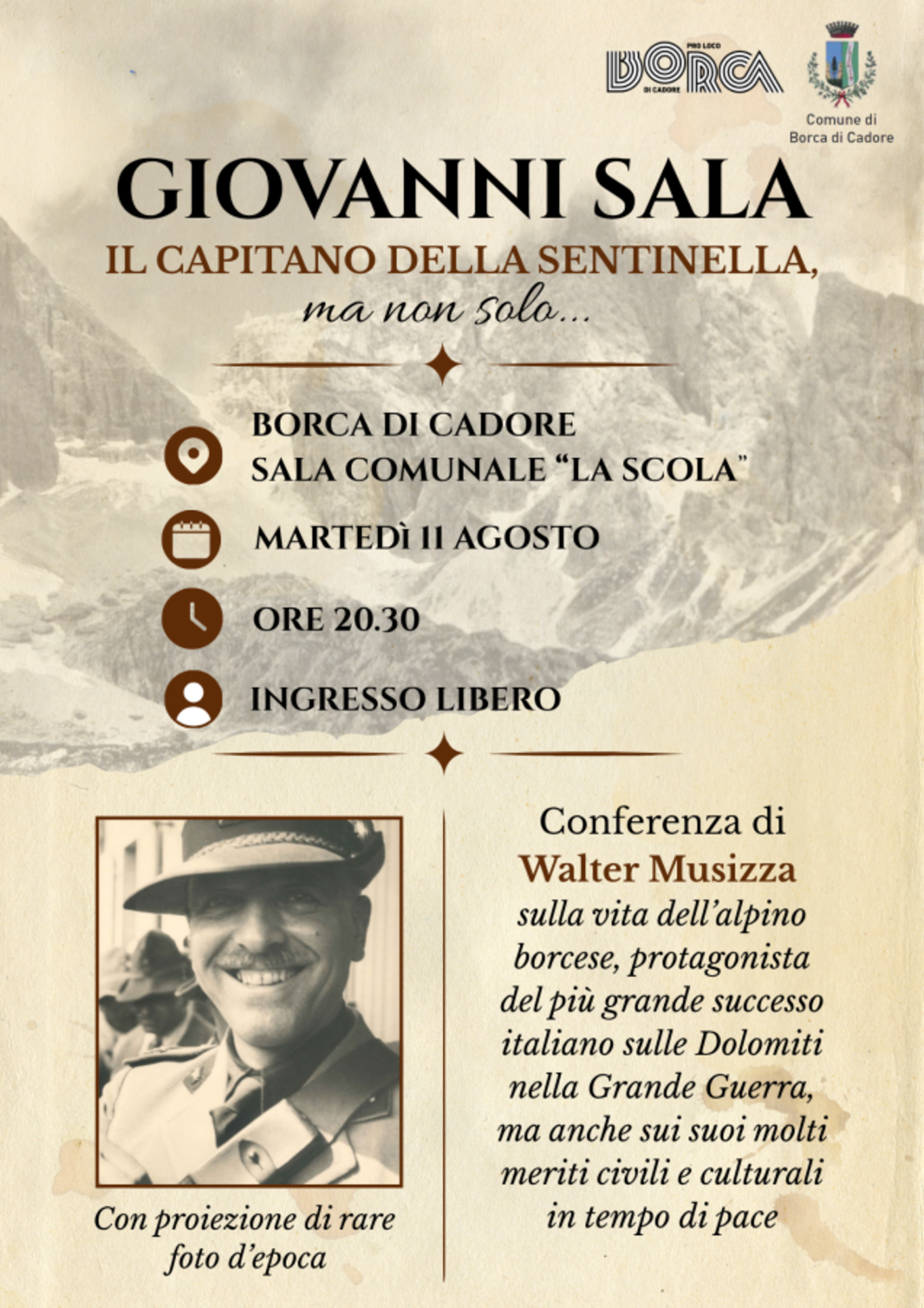 Conferenza su Giovanni Sala