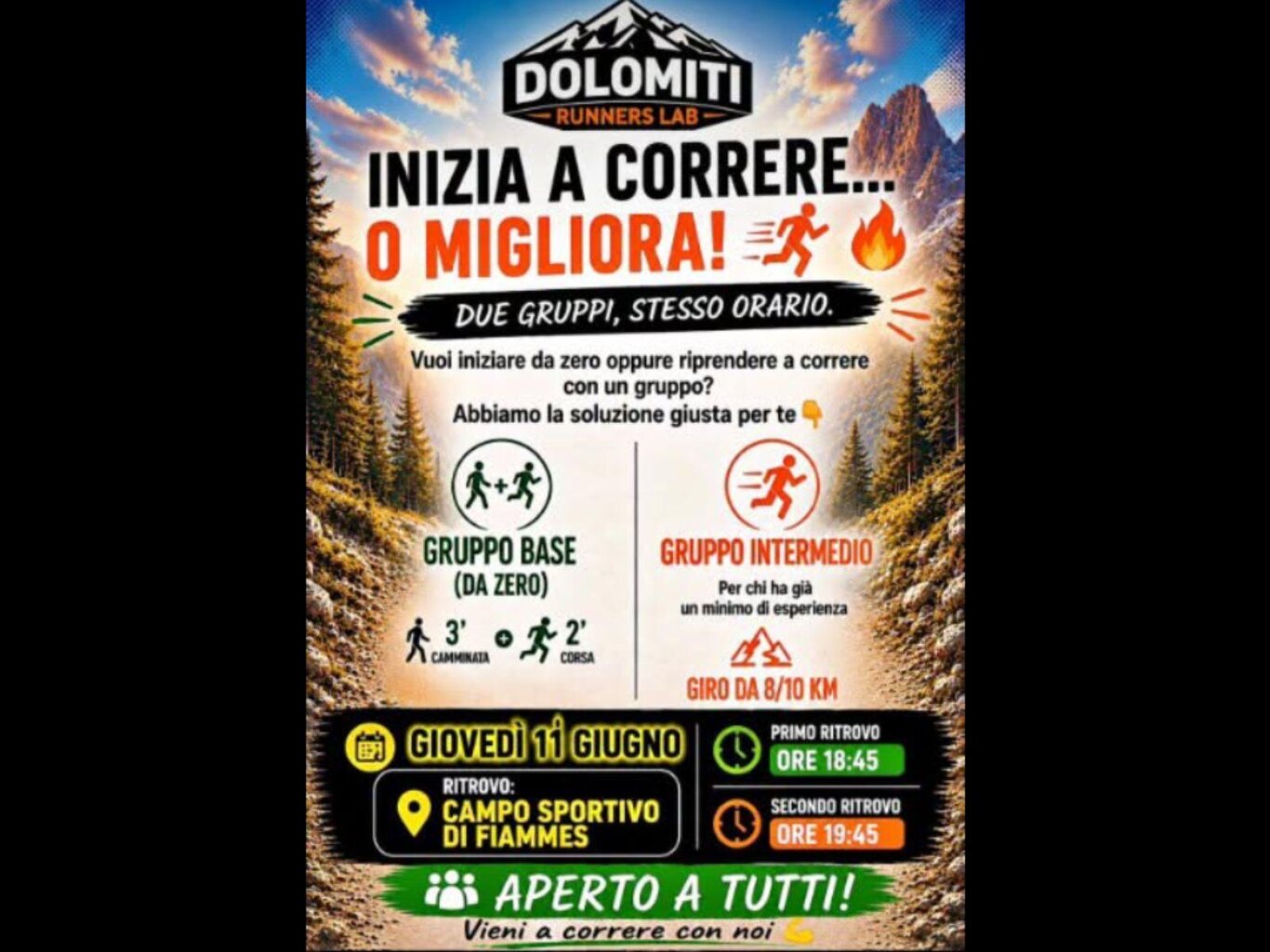 Corri oltre i tuoi limiti