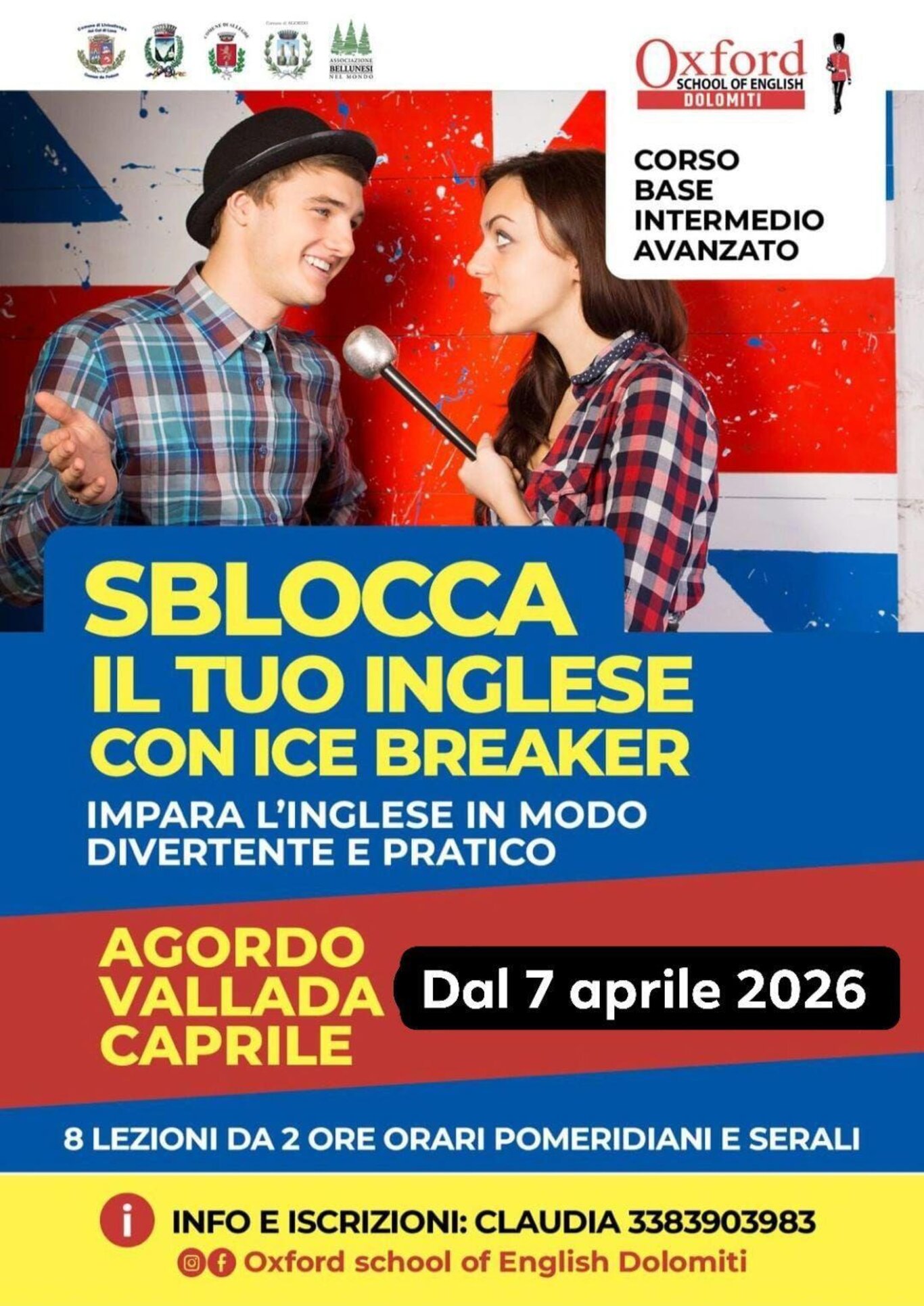 Corso di inglese intermedio per adulti spring edition