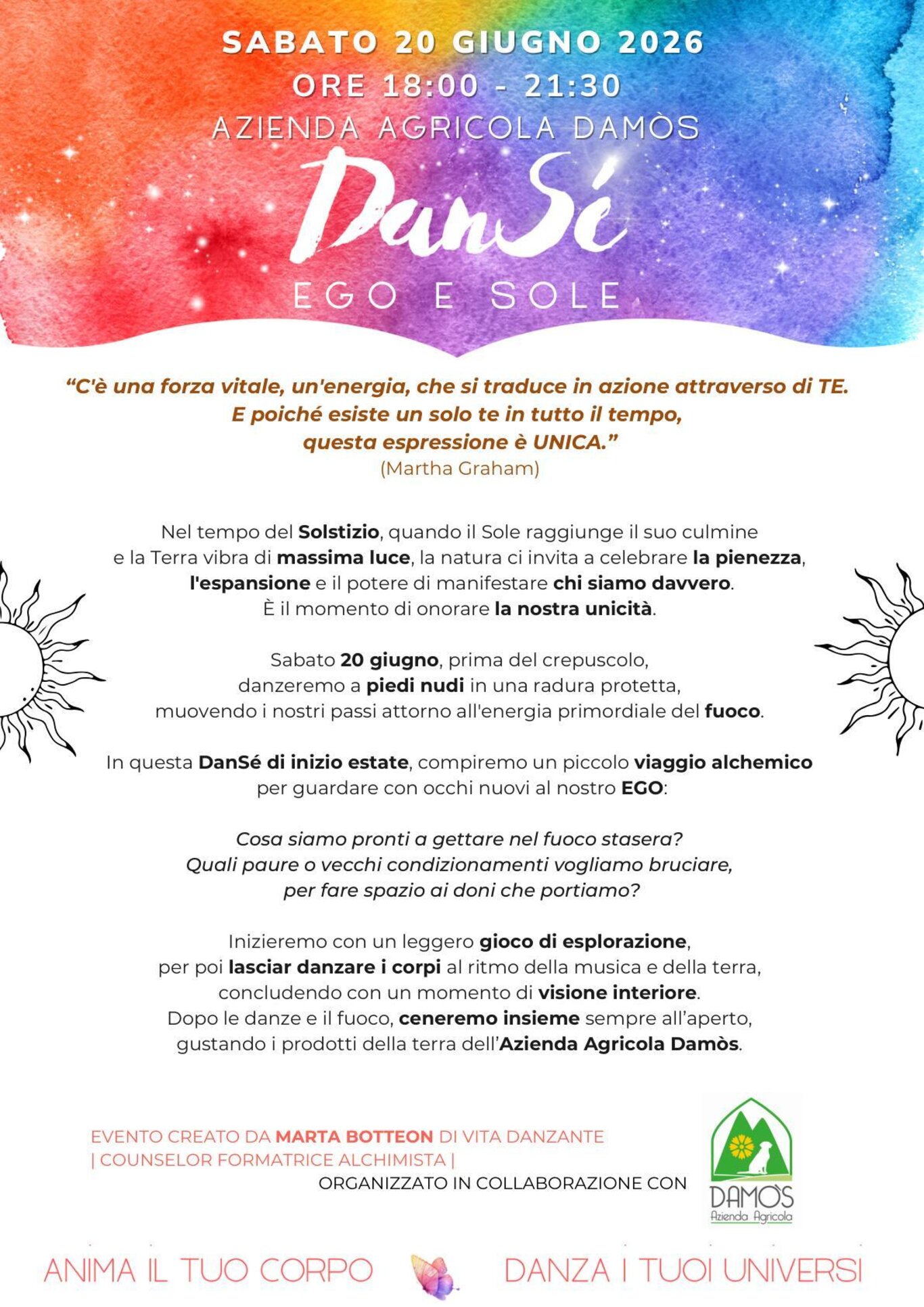 DANSE' - EGO E SOLE