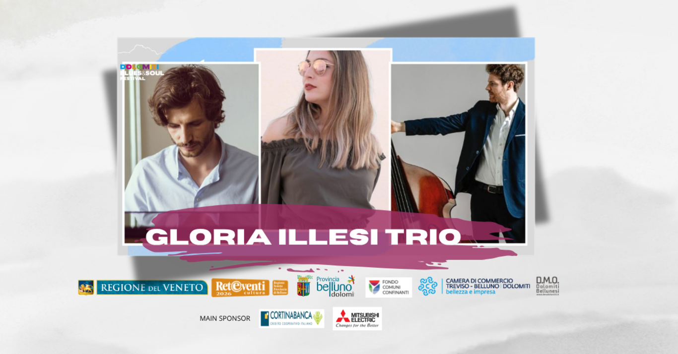 Dolomiti Blues&Soul festival. Gloria Illesi Trio