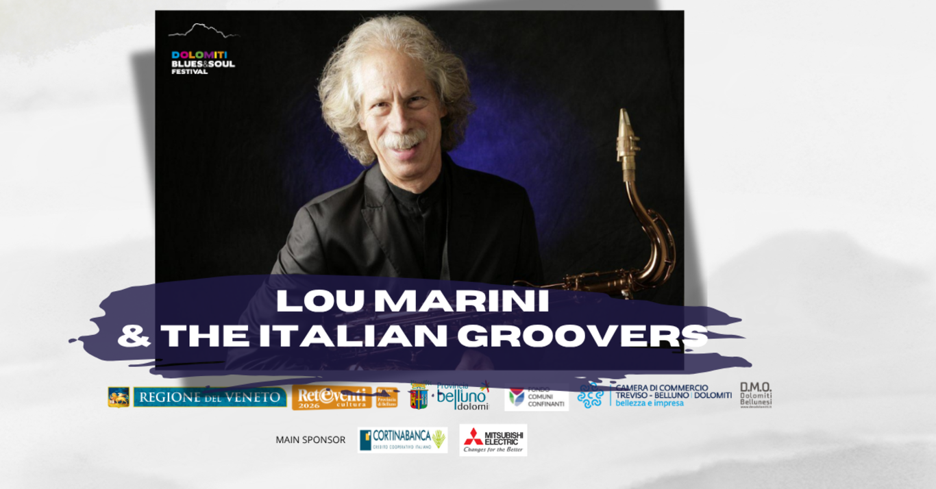 Dolomiti Blues&Soul festival. Lou Marini & the Italian Groovers