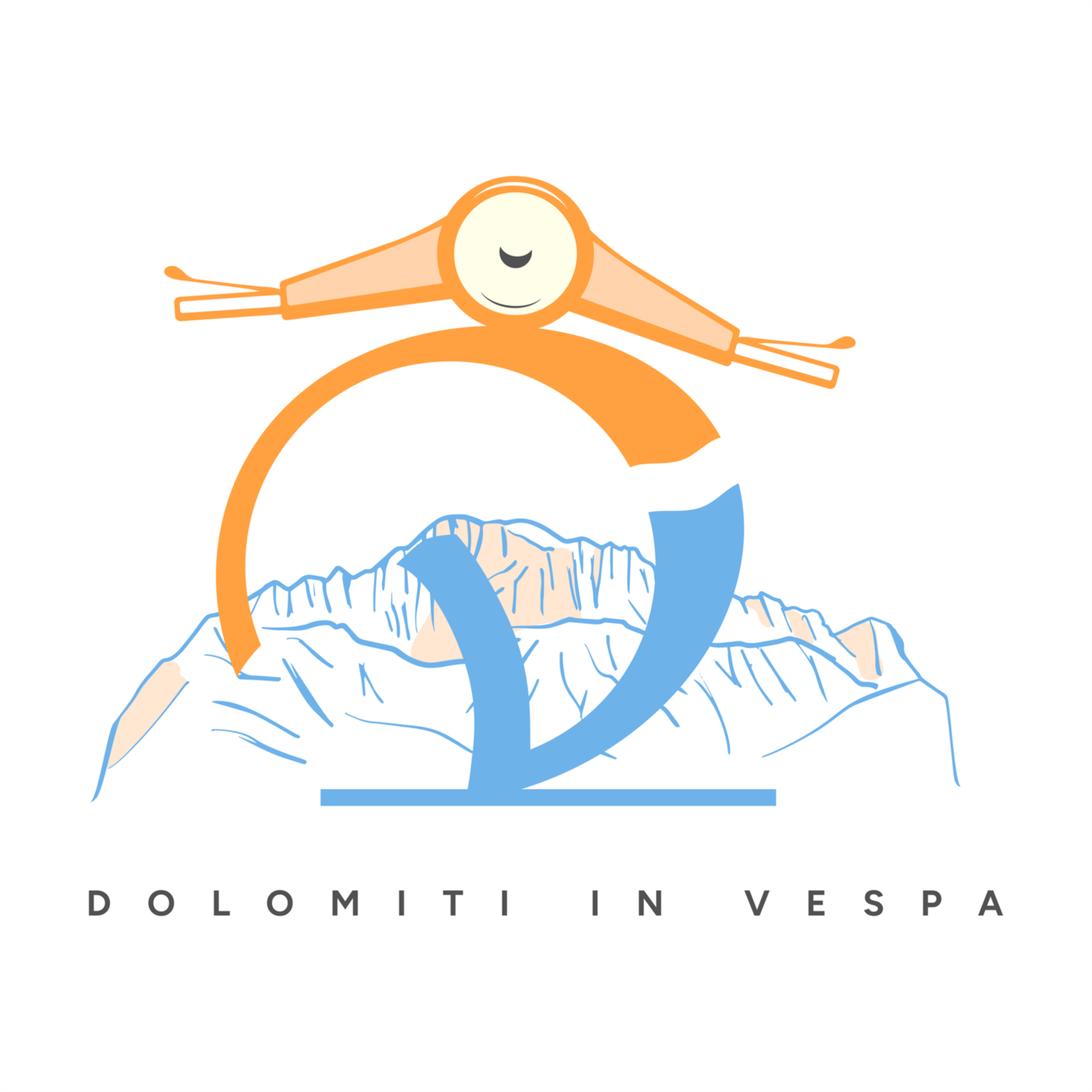 Dolomiti in Vespa