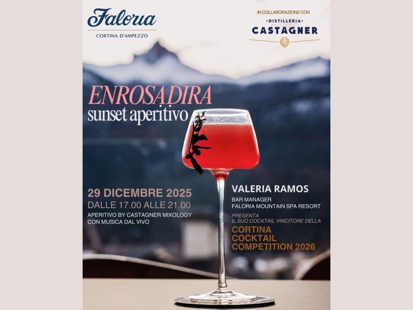 Enrosadira Sunset Aperitivo