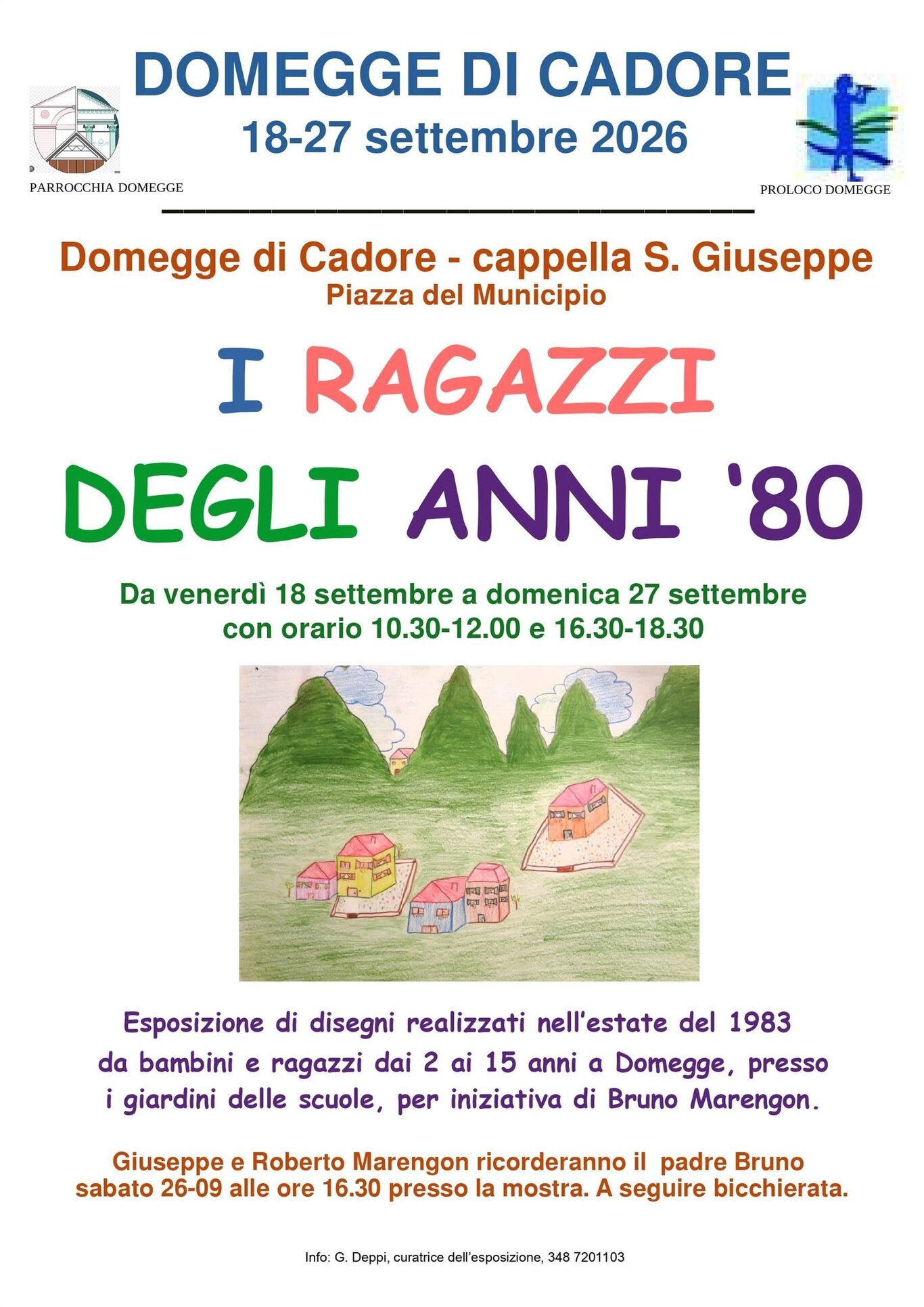 Esposizione "I ragazzi degli anni '80"
