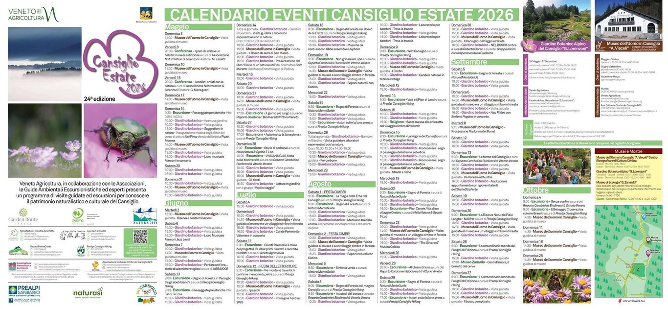 Eventi Cansiglio 2026
