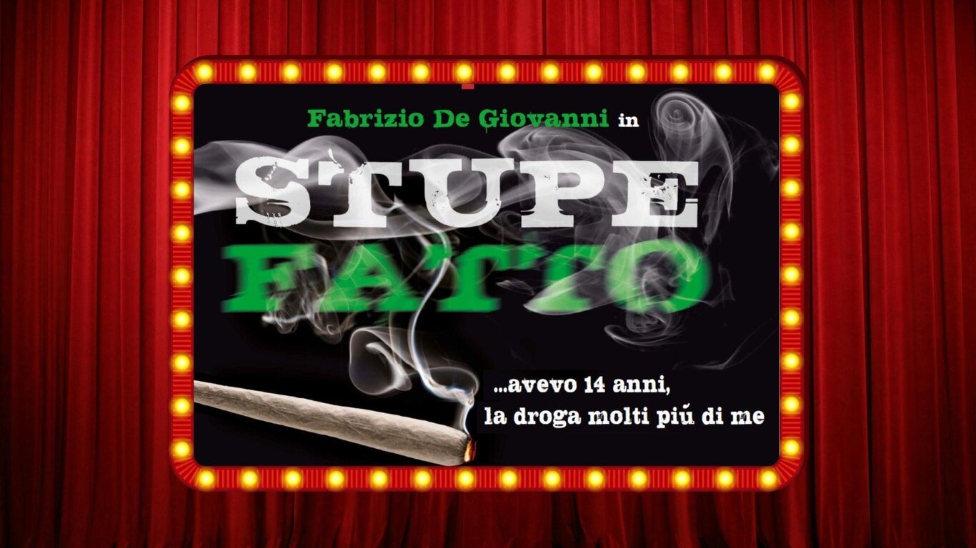 Fabrizio De Giovanni in "Stupefatto"