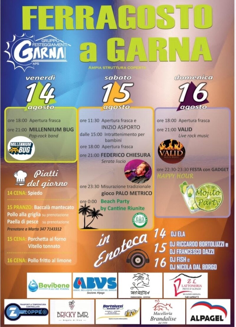 Ferragosto a Garna