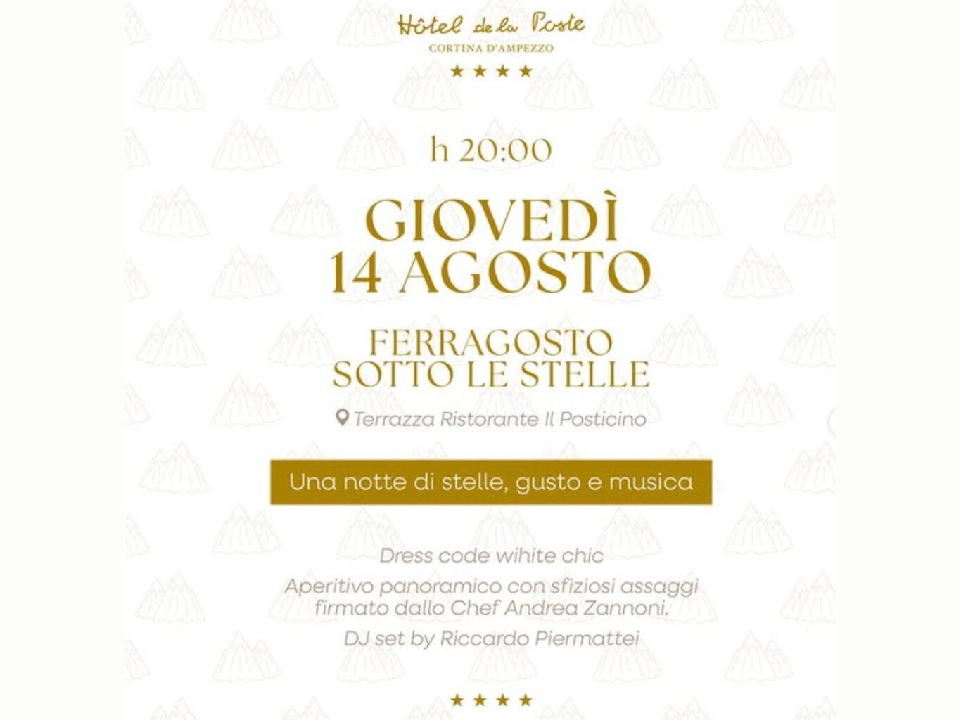 Ferragosto sotto le stelle