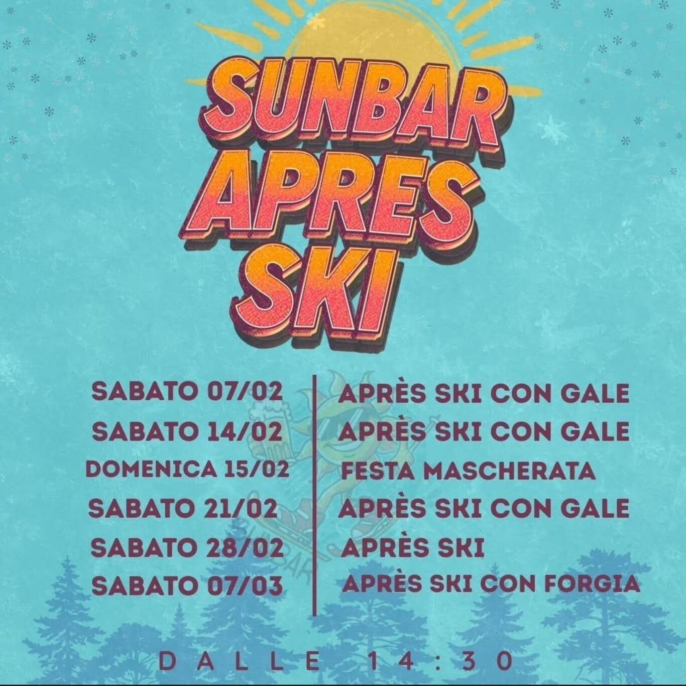 Festa di Carnevale alla Baita Sun Bar