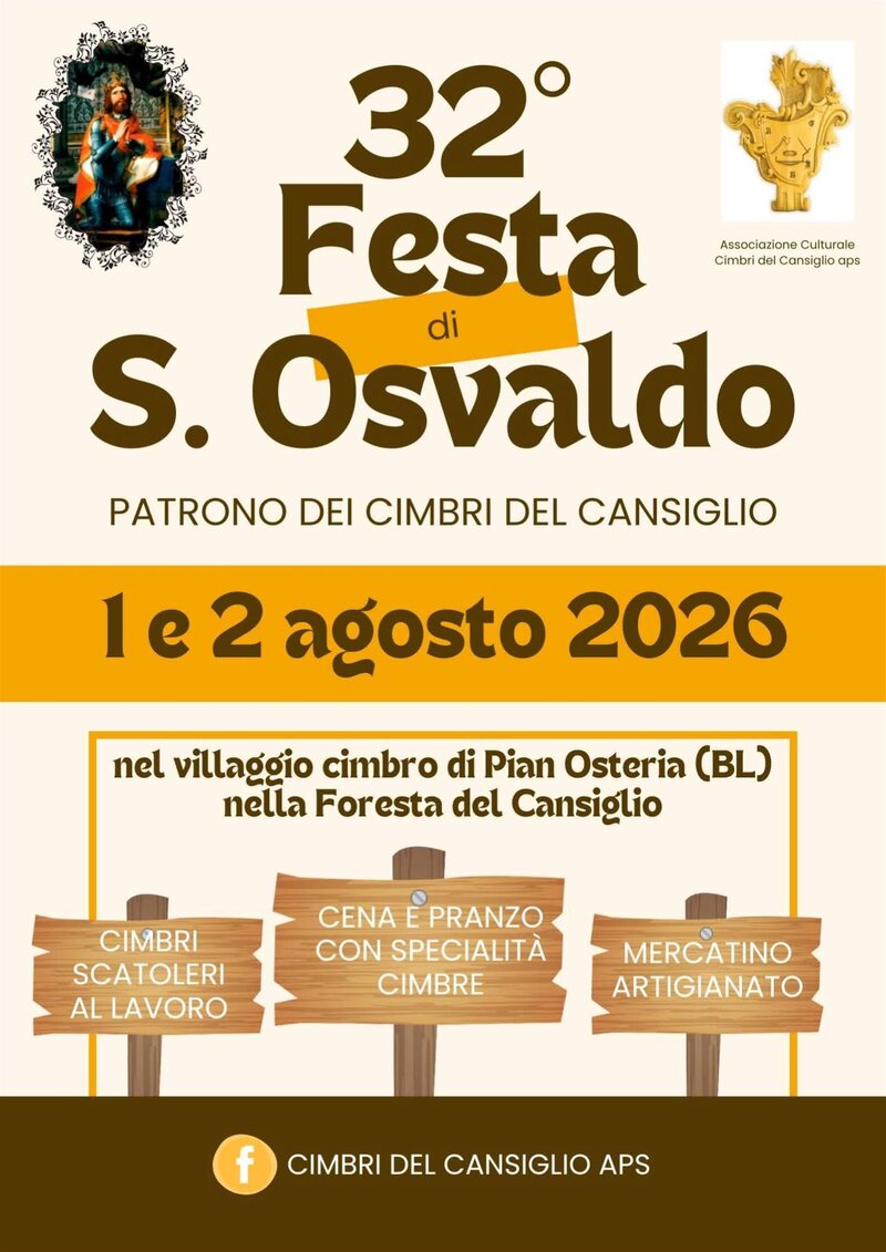 Festa di Sant'Osvaldo e dei Cimbri