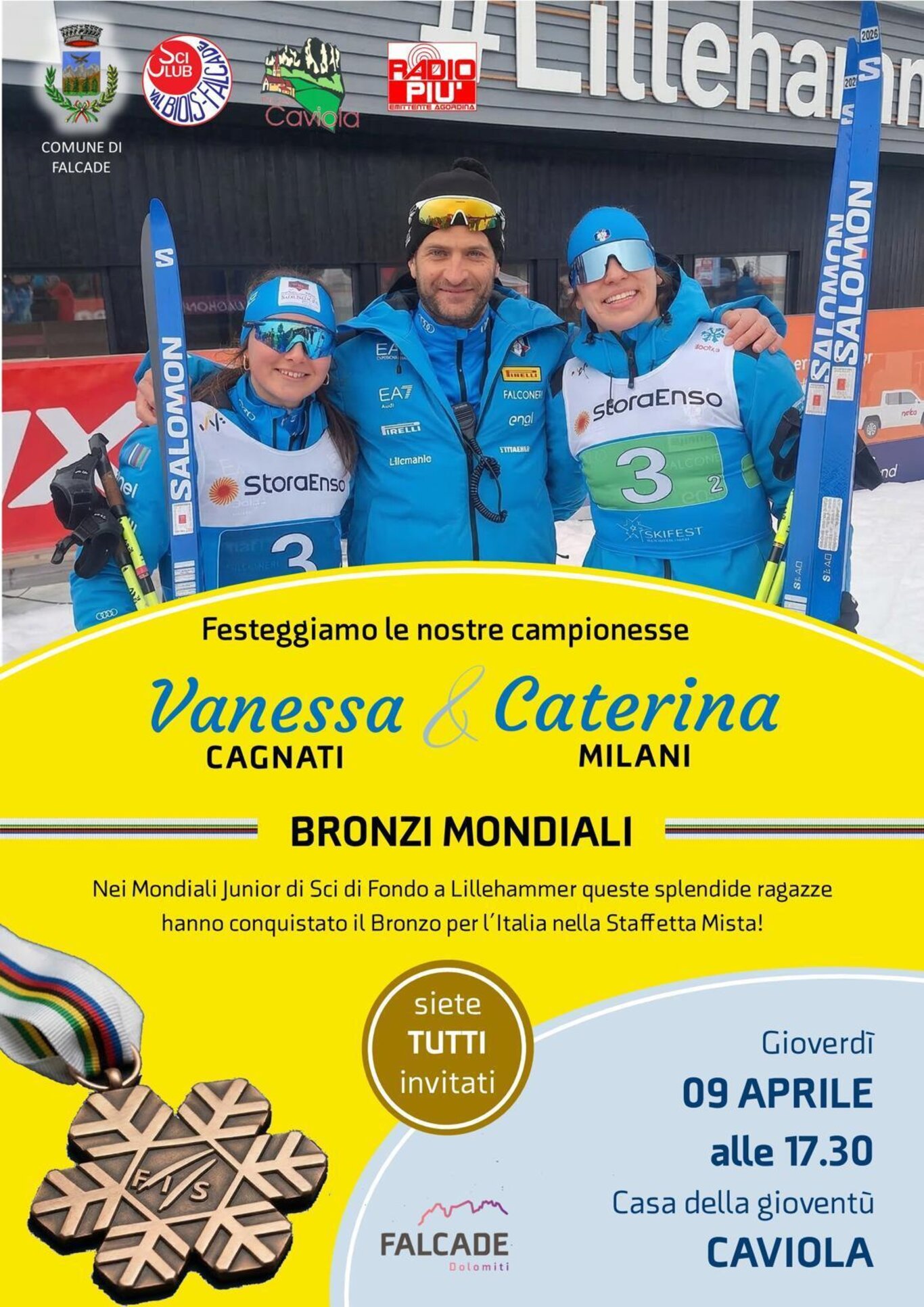 Festeggiamo le nostre campionesse Vanessa e Caterina