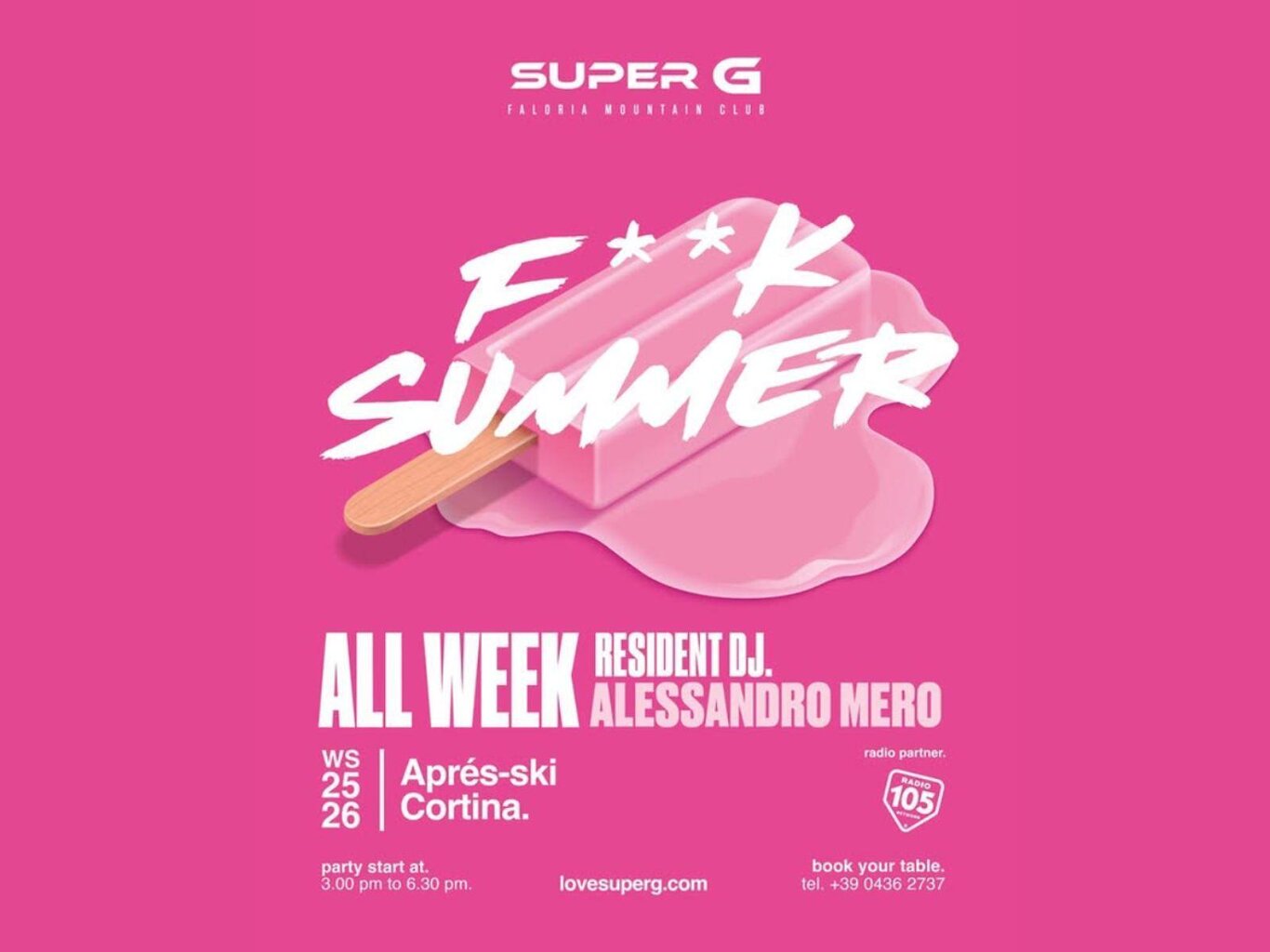 FK SUMMER | Après‑ski Party**