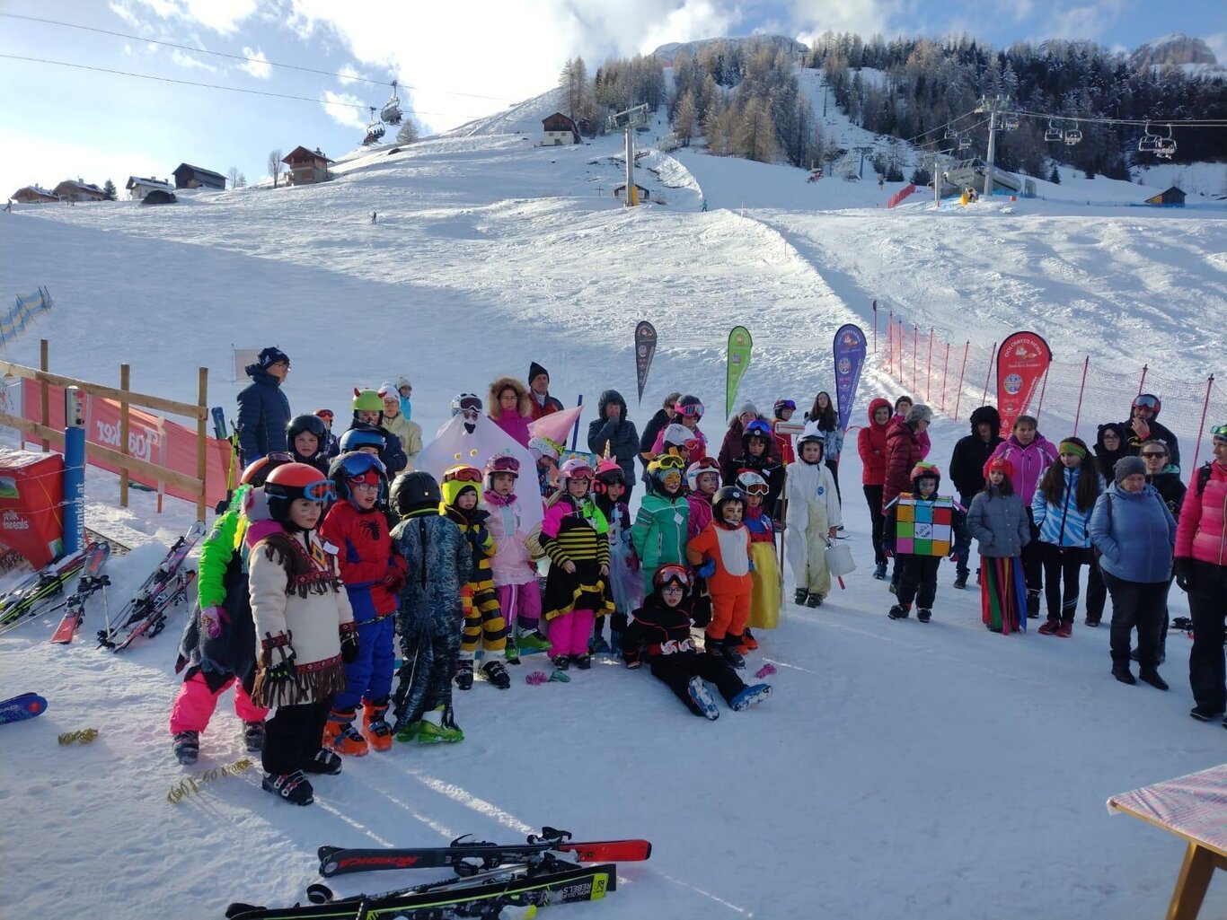 Gara di sci in Maschera