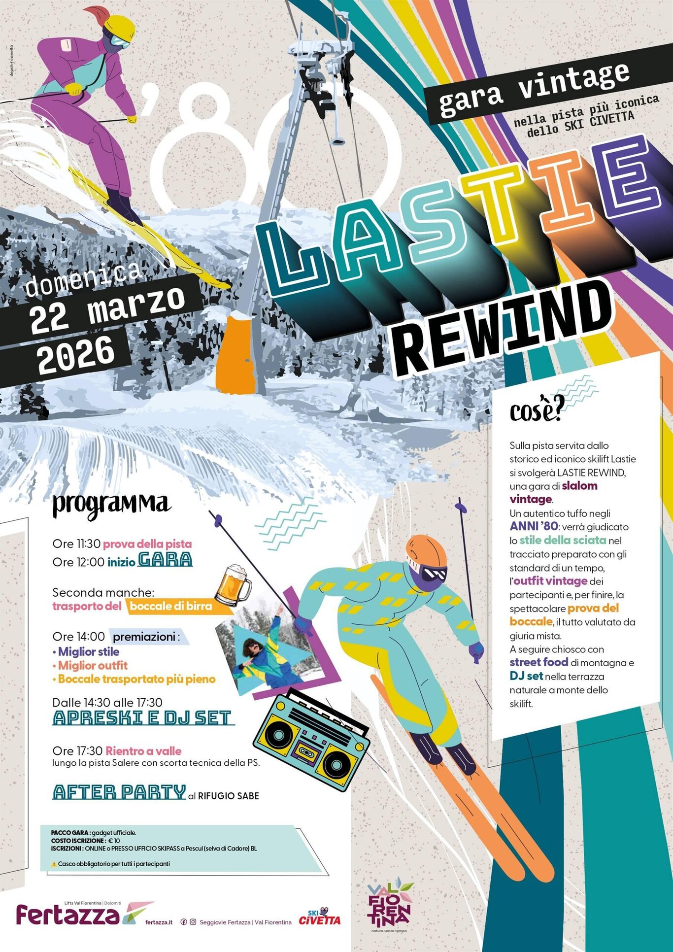 Gara vintage Lastie Rewind