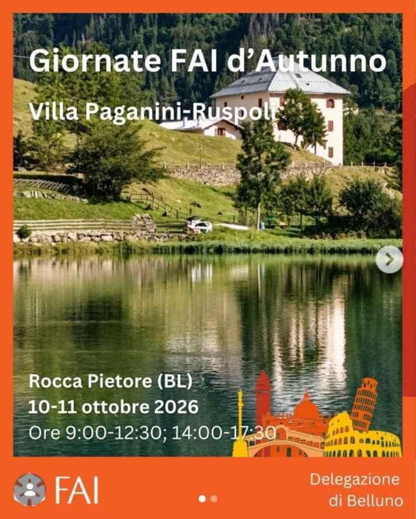 Giornate FAI d'Autunno,  Villa Paganini- Ruspoli