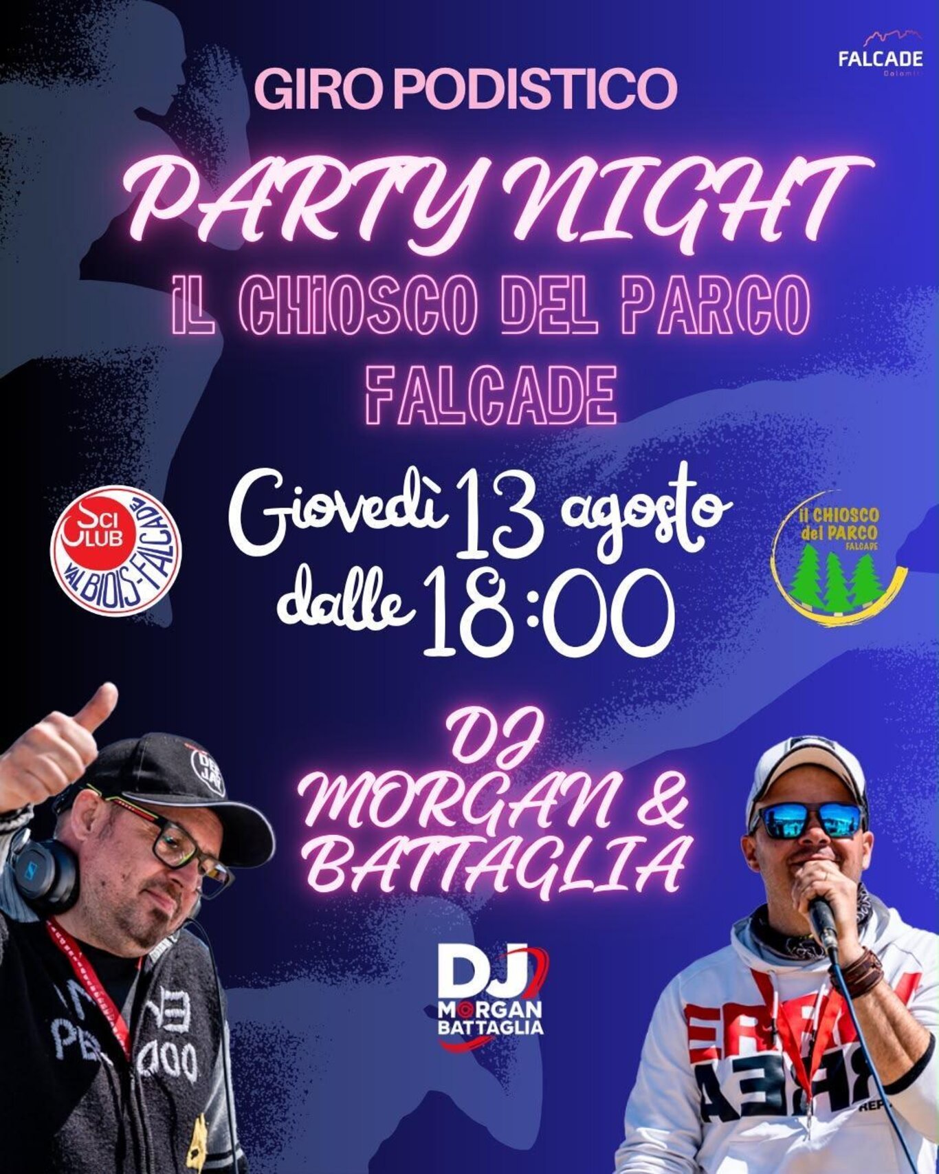 Giro podistico party night