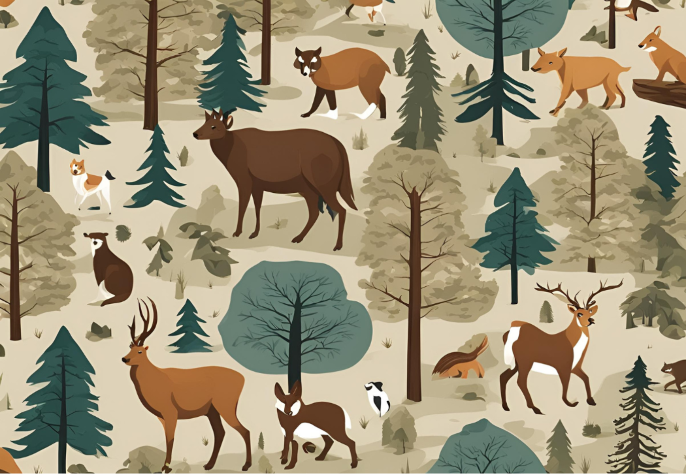 Animali del bosco