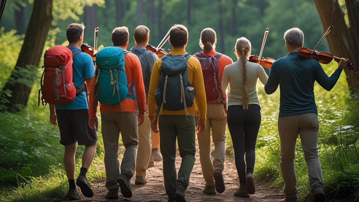 Escursione nel bosco