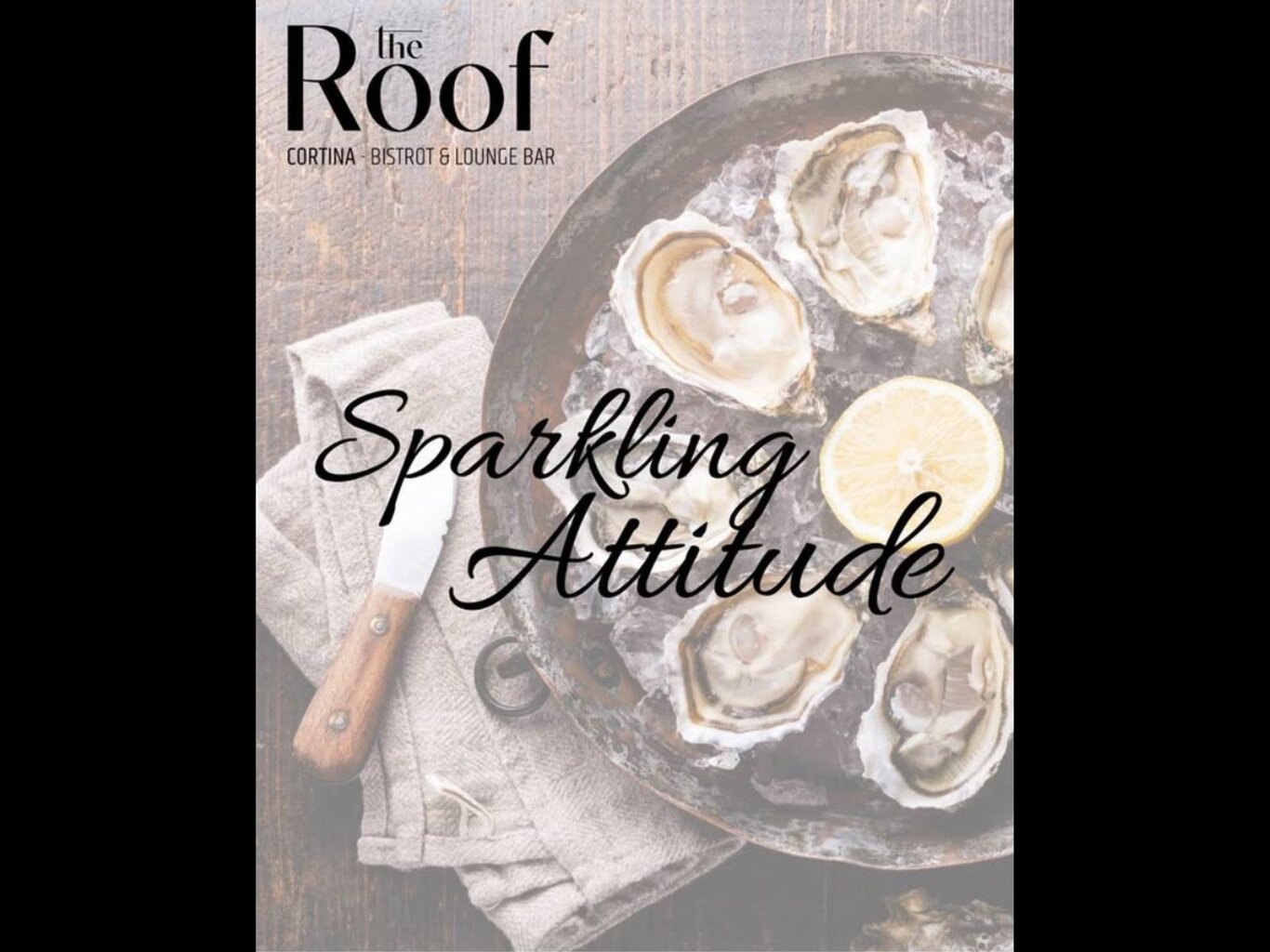 GOLDEN HOUR – Oysters & Champagne Experience
