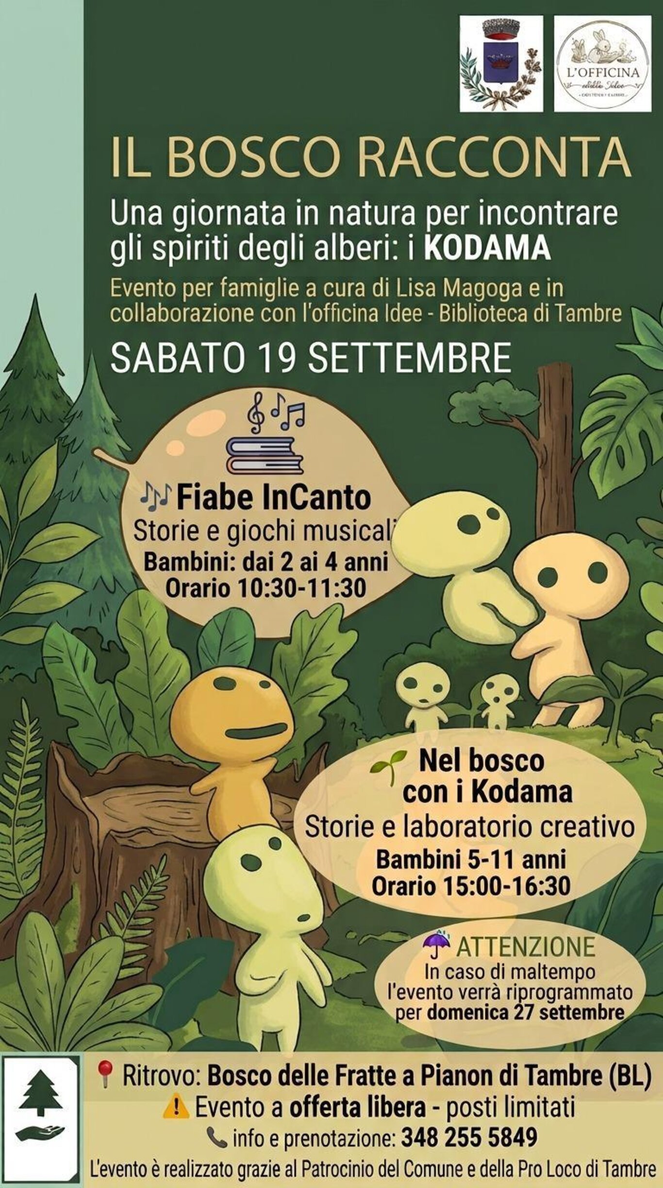 Il Bosco Racconta – Una giornata in natura per incontrare i Kodama