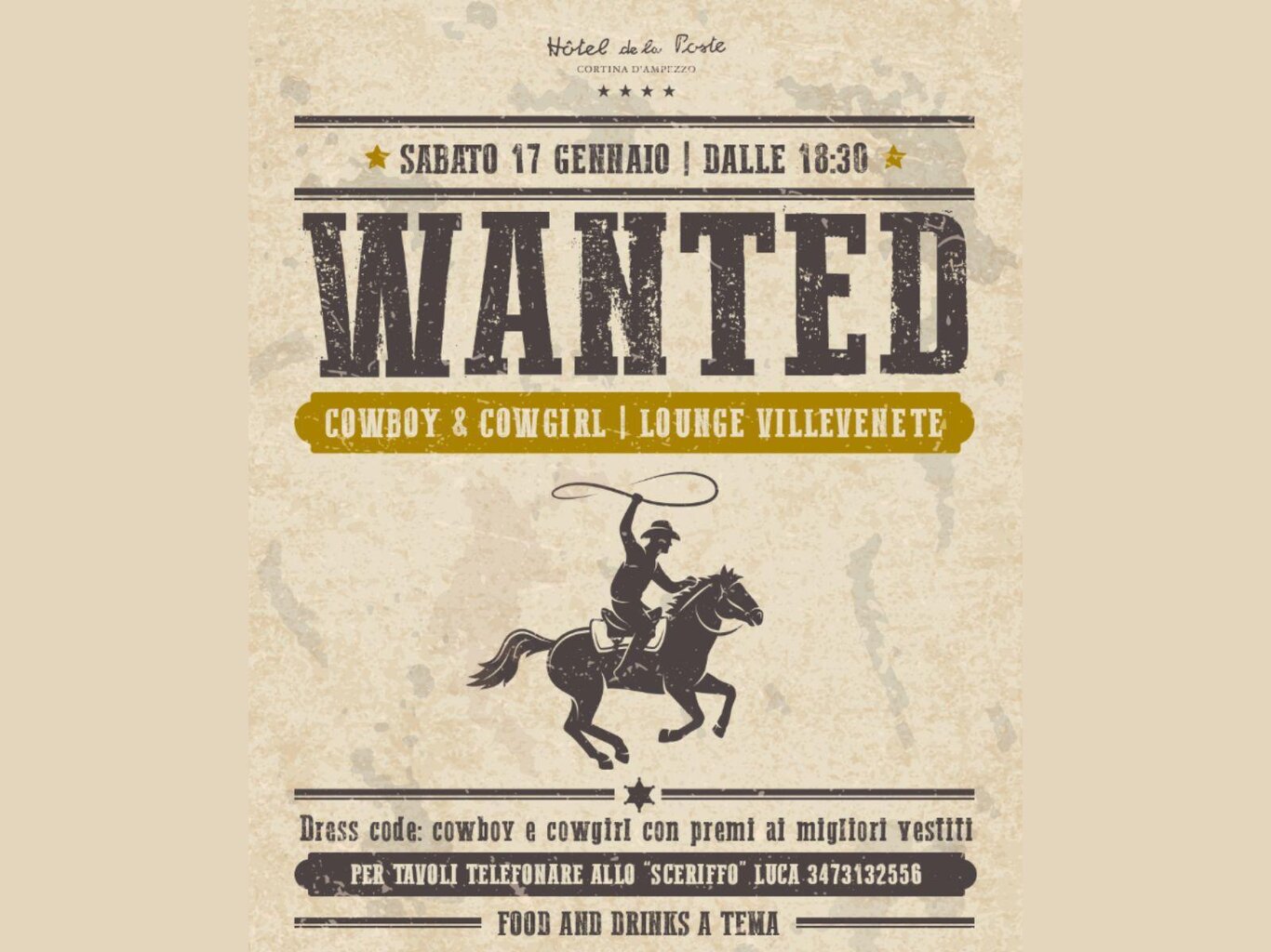 Il Far West sbarca tra le Dolomiti