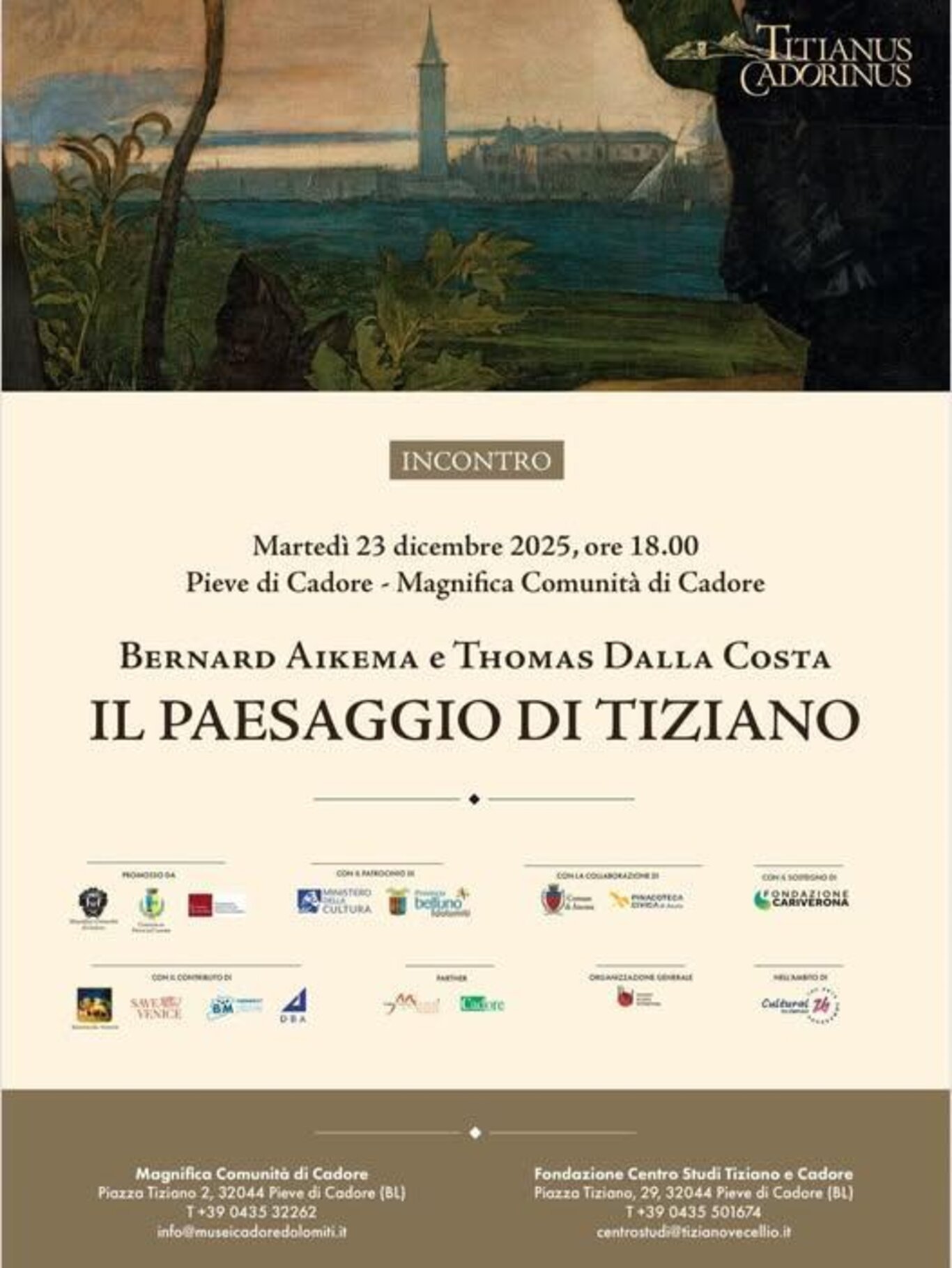 IL PAESAGGIO DI TIZIANO