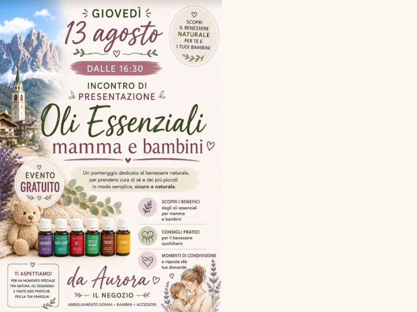 Il profumo del benessere