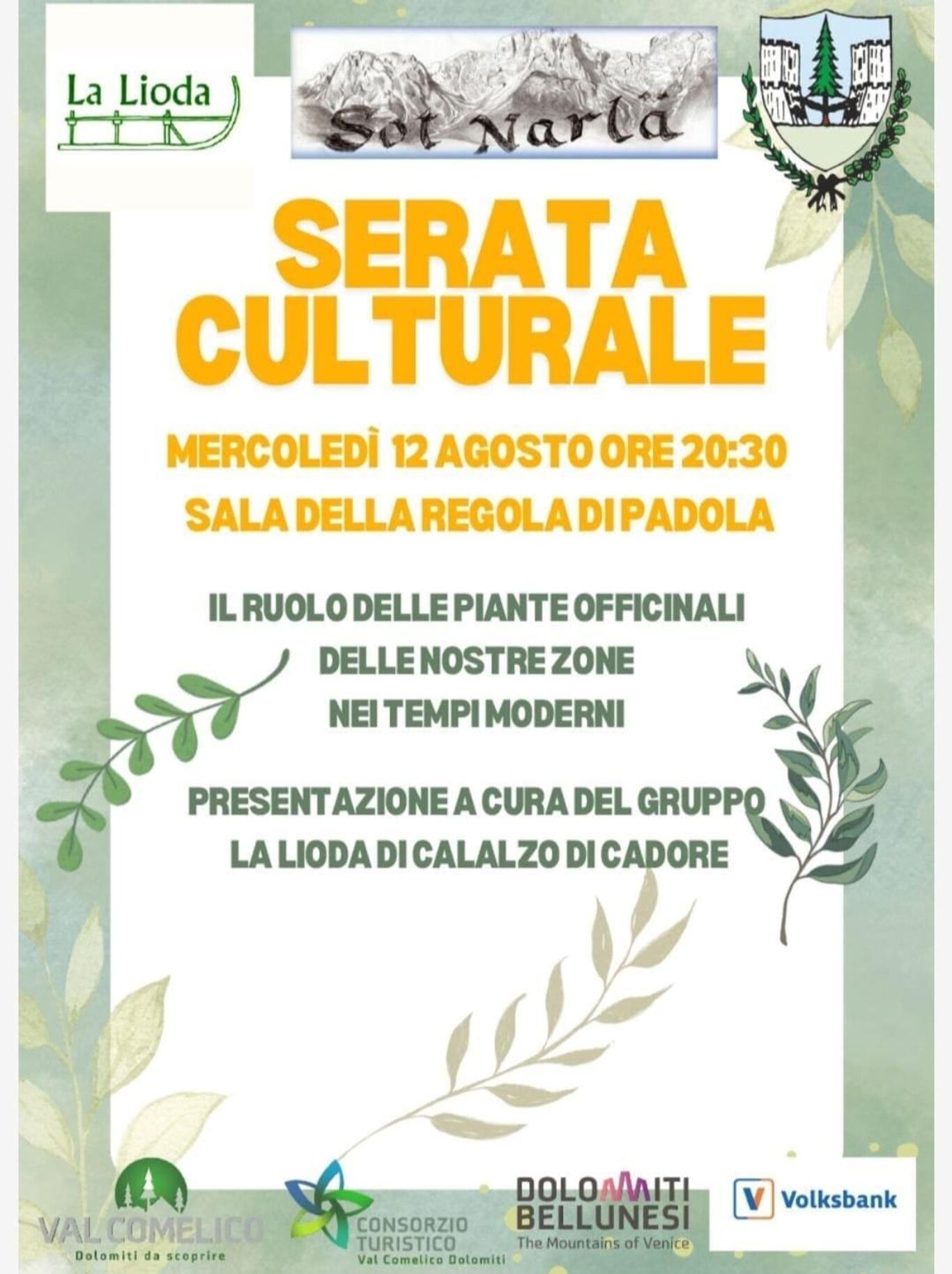 Il ruolo delle piante officinali delle nostre zone nei tempi moderni