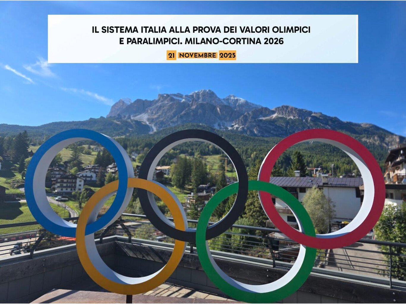 Il sistema Italia alla prova dei valori Olimpici e