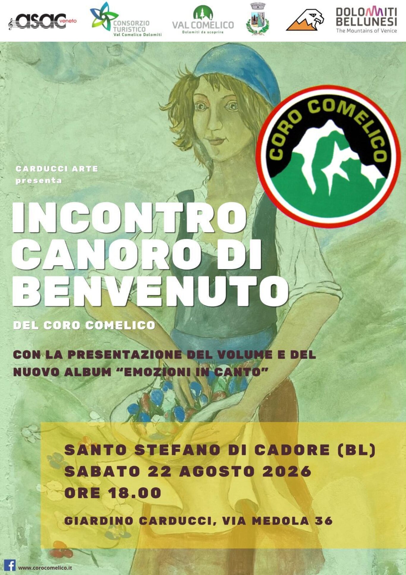 Incontro canoro di benvenuto